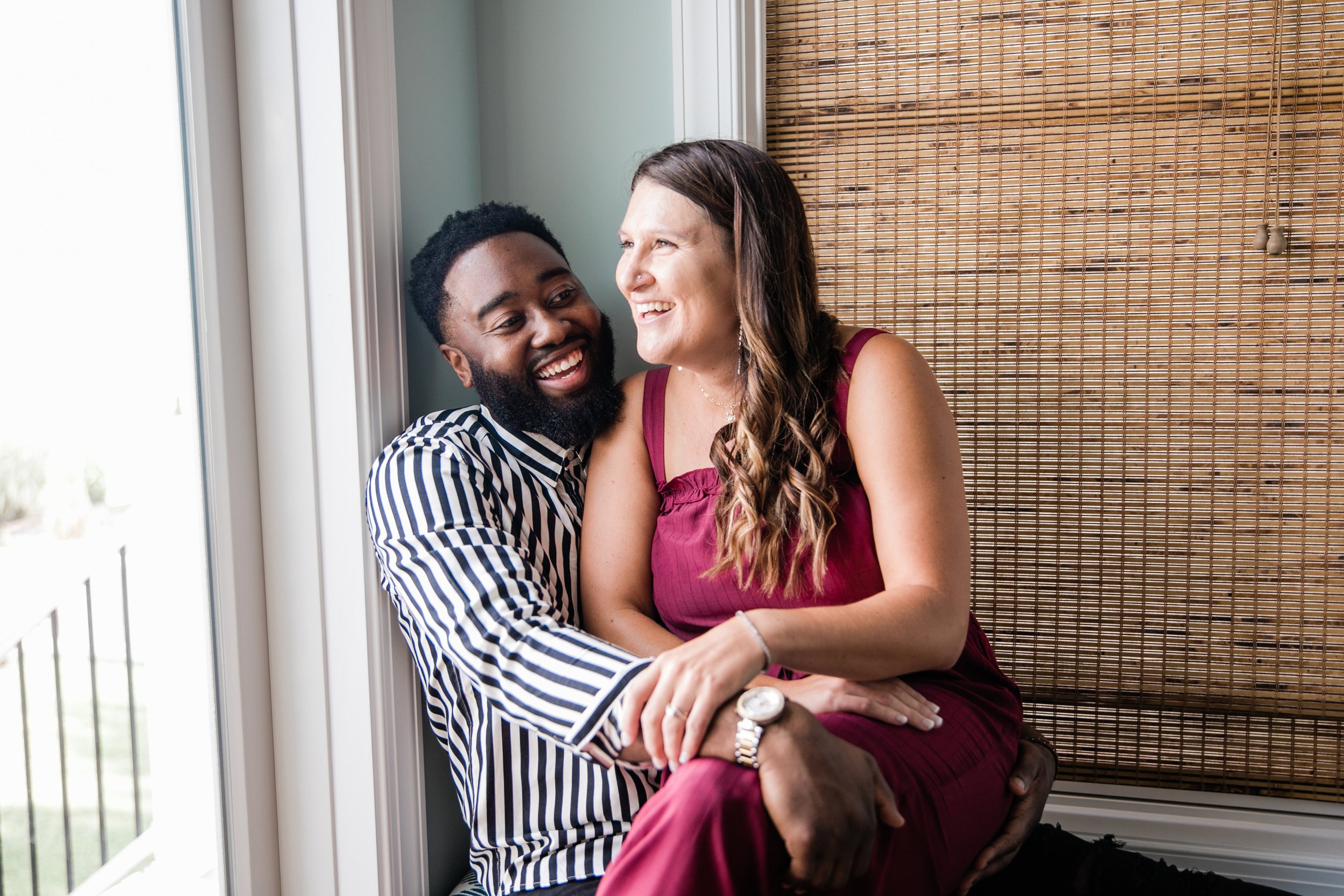 North Beach Maryland In Home Engagement Session by Megapixels Media Photography -4.jpg