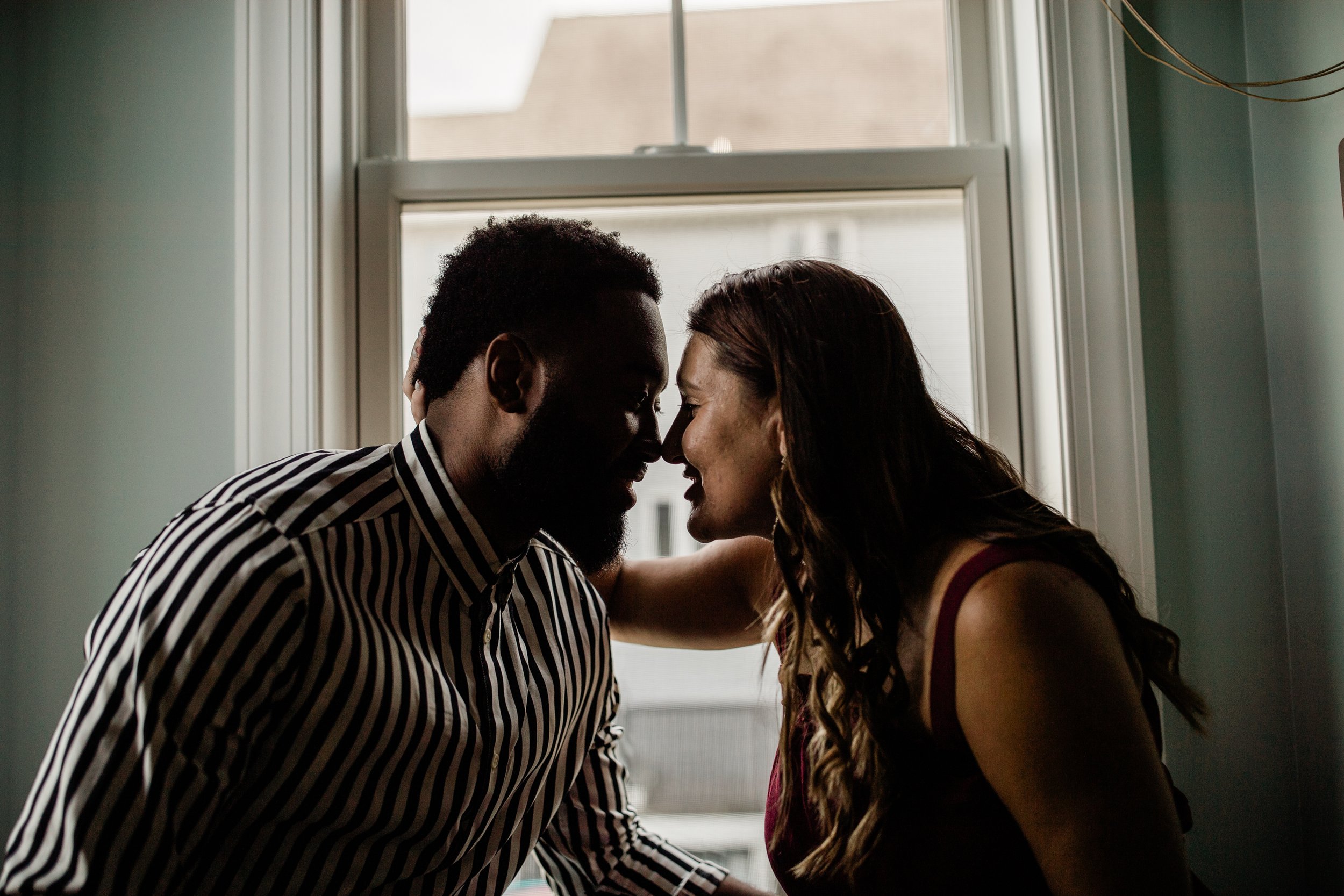 North Beach Maryland In Home Engagement Session by Megapixels Media Photography -5.jpg