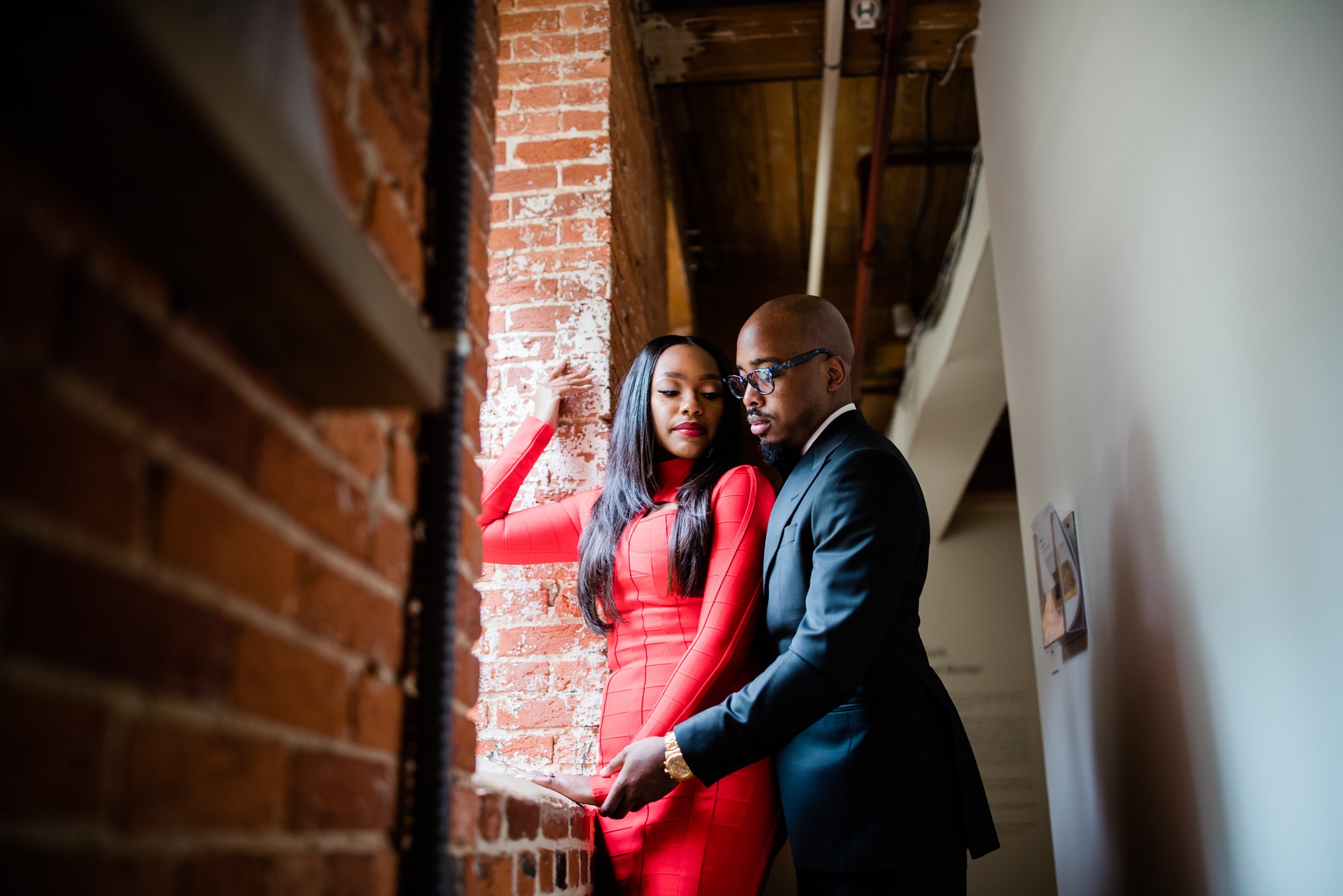 Goya Contemporary Art Gallery Engagement Session shot by Megapixels Media Photography-18.jpg