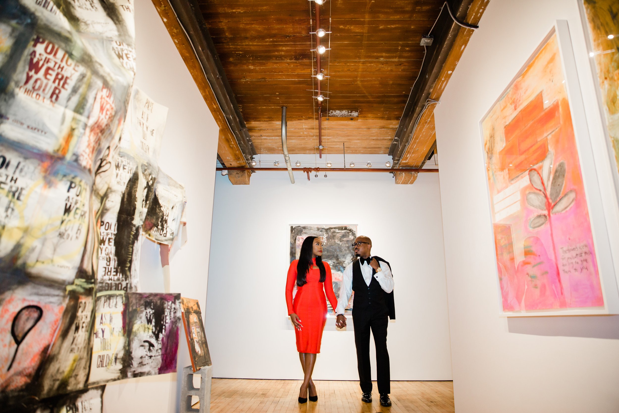 Goya Contemporary Art Gallery Engagement Session shot by Megapixels Media Photography-29.jpg