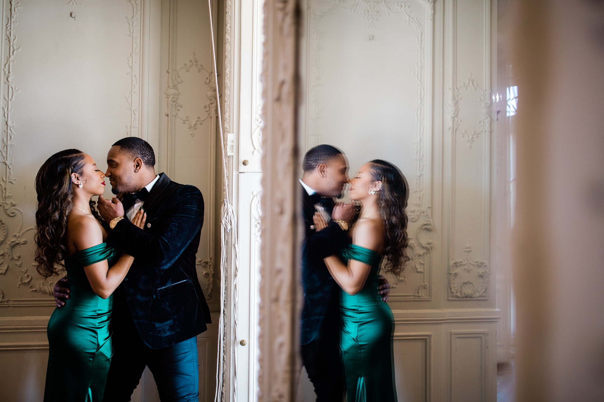 Classic Green Engagement Session at Cylburn Arboretum Best Black Wedding Photographers Megapixels Media Photography-24.jpg