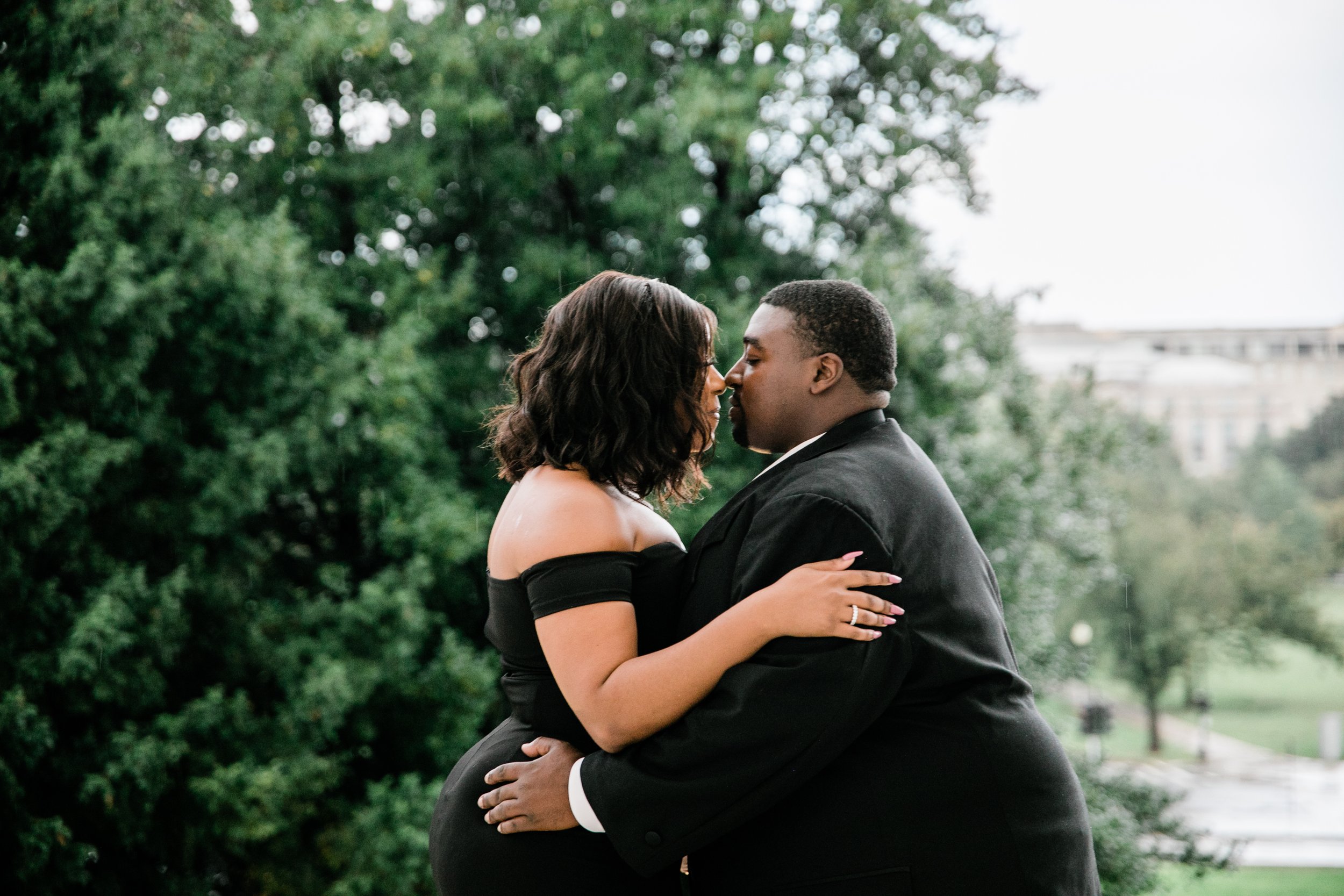 Best Black Wedding Photographers in Washington DC Megapixels Media Photography Engagement Photos at the Lincoln Memorial-13.jpg