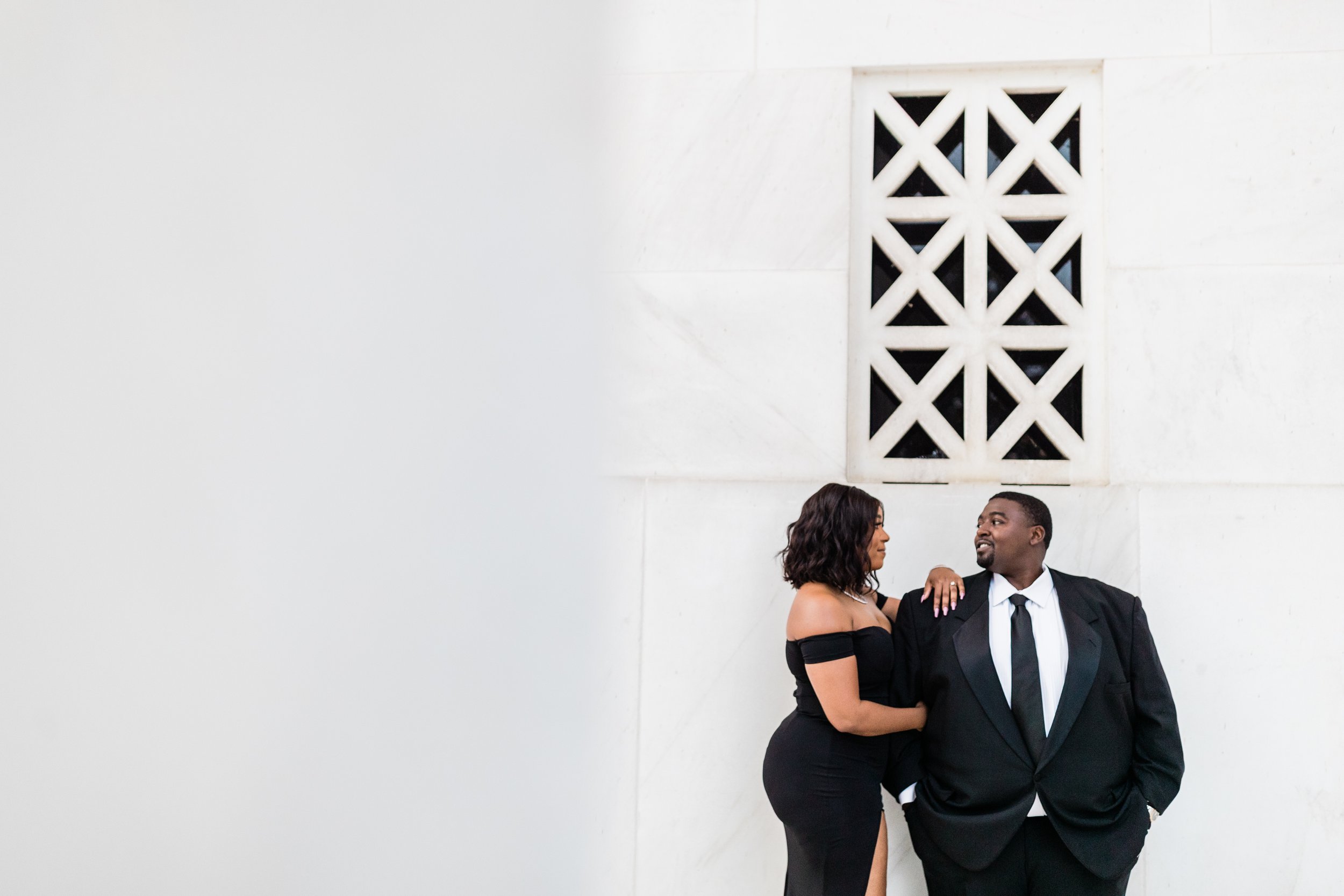 Best Black Wedding Photographers in Washington DC Megapixels Media Photography Engagement Photos at the Lincoln Memorial-33.jpg