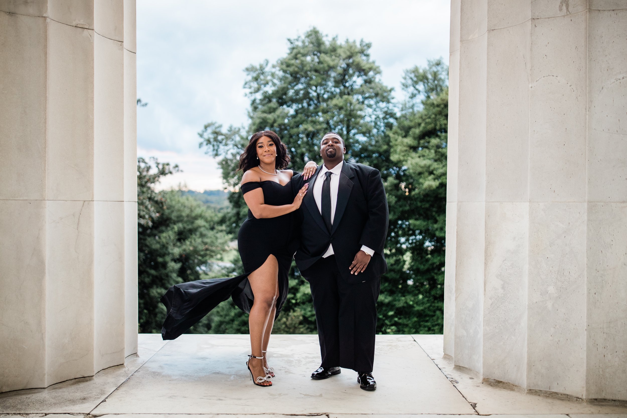 Best Black Wedding Photographers in Washington DC Megapixels Media Photography Engagement Photos at the Lincoln Memorial-35.jpg