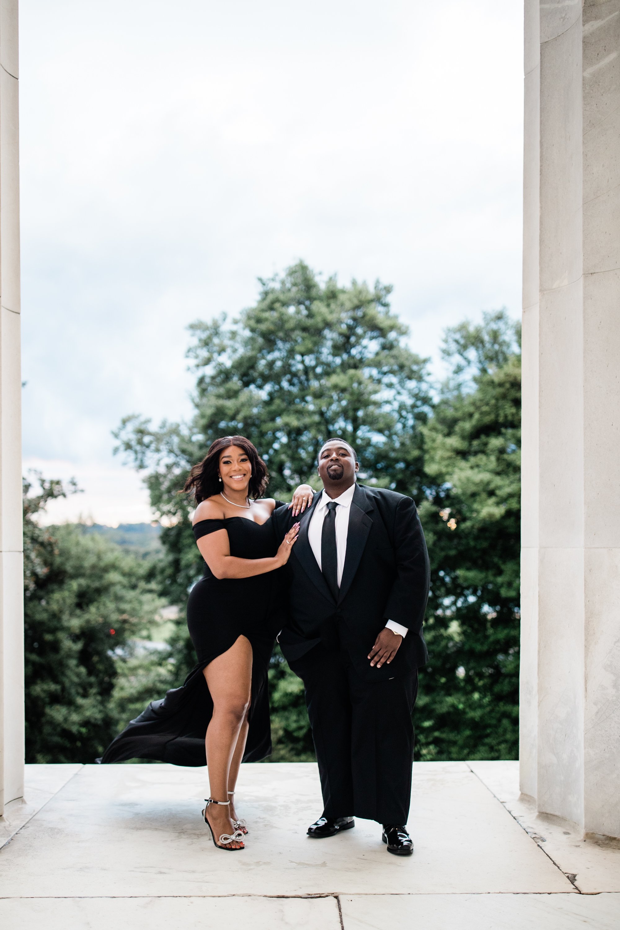 Best Black Wedding Photographers in Washington DC Megapixels Media Photography Engagement Photos at the Lincoln Memorial-38.jpg