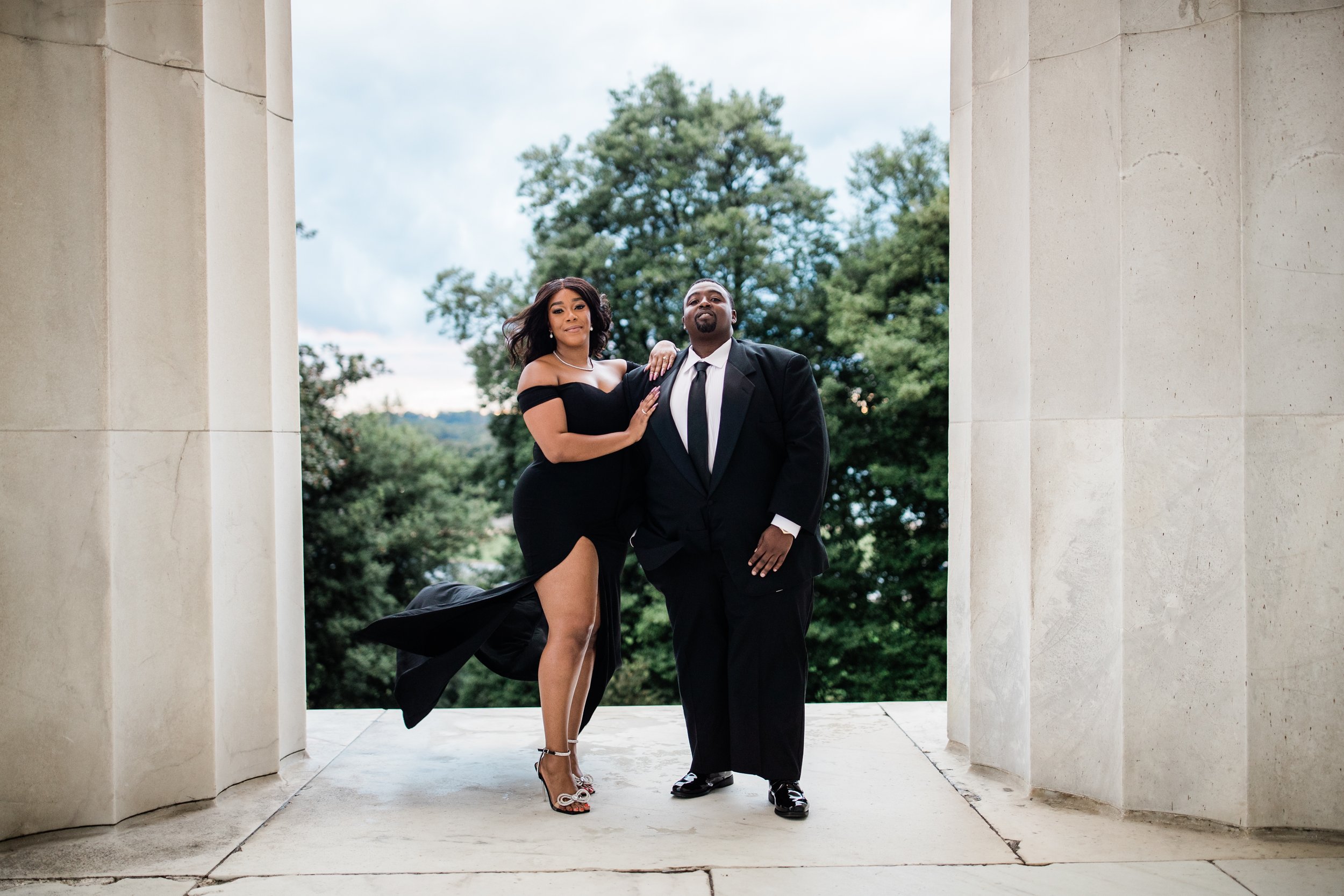 Best Black Wedding Photographers in Washington DC Megapixels Media Photography Engagement Photos at the Lincoln Memorial-39.jpg