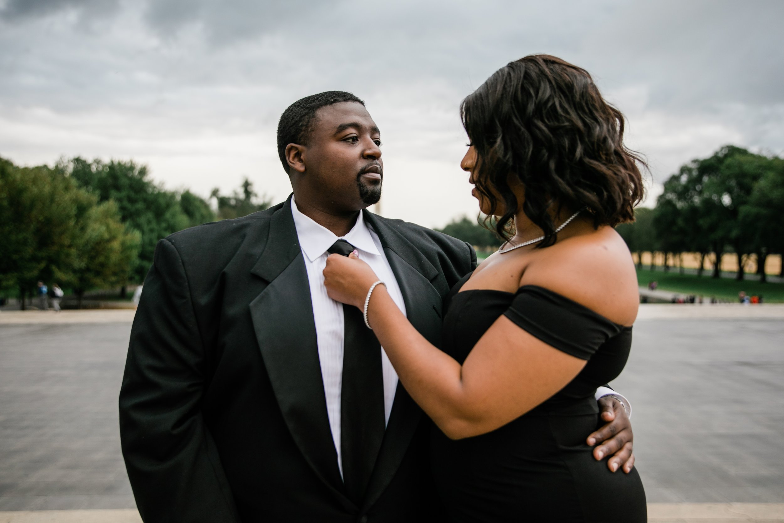 Best Black Wedding Photographers in Washington DC Megapixels Media Photography Engagement Photos at the Lincoln Memorial-47.jpg