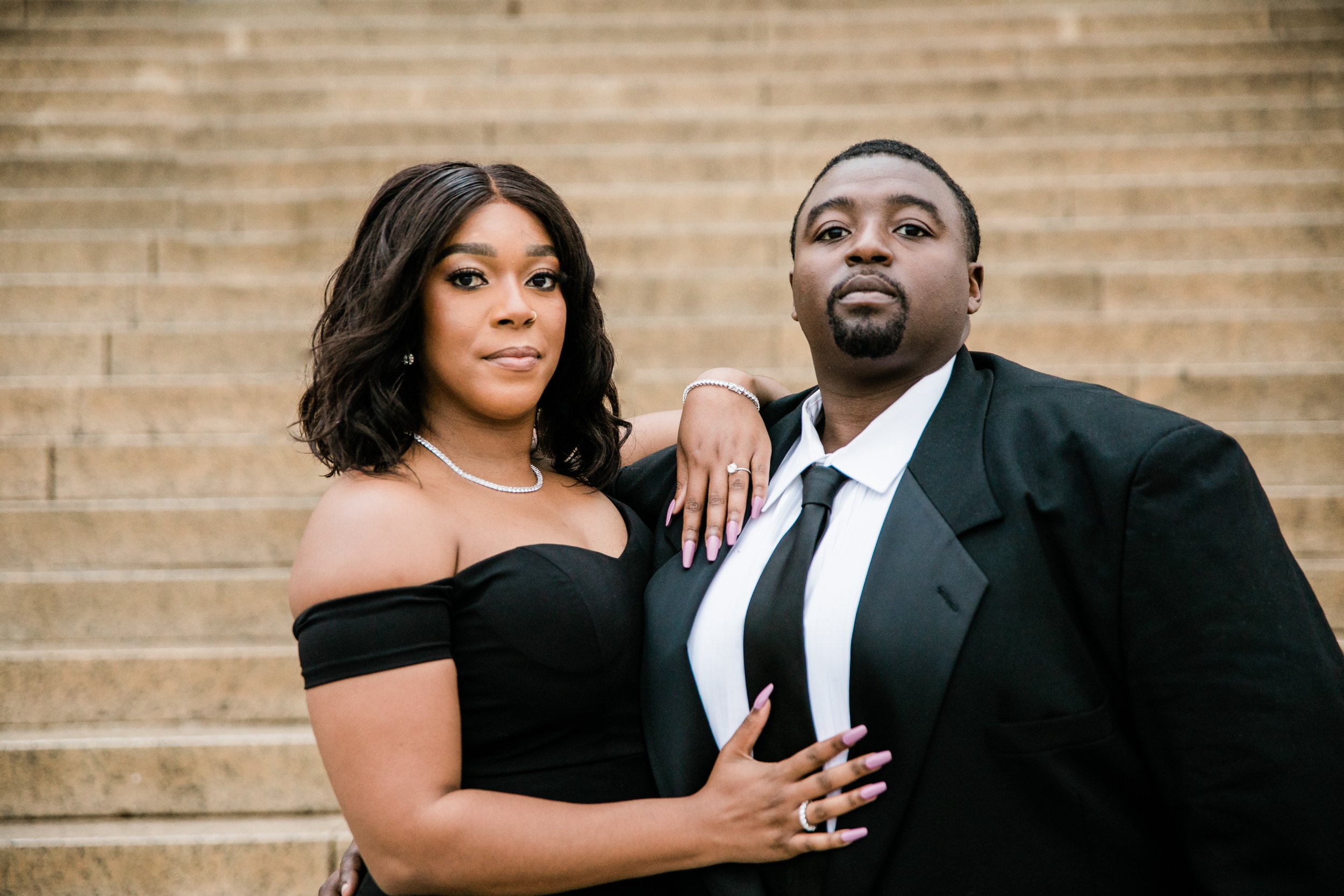 Best Black Wedding Photographers in Washington DC Megapixels Media Photography Engagement Photos at the Lincoln Memorial-57.jpg