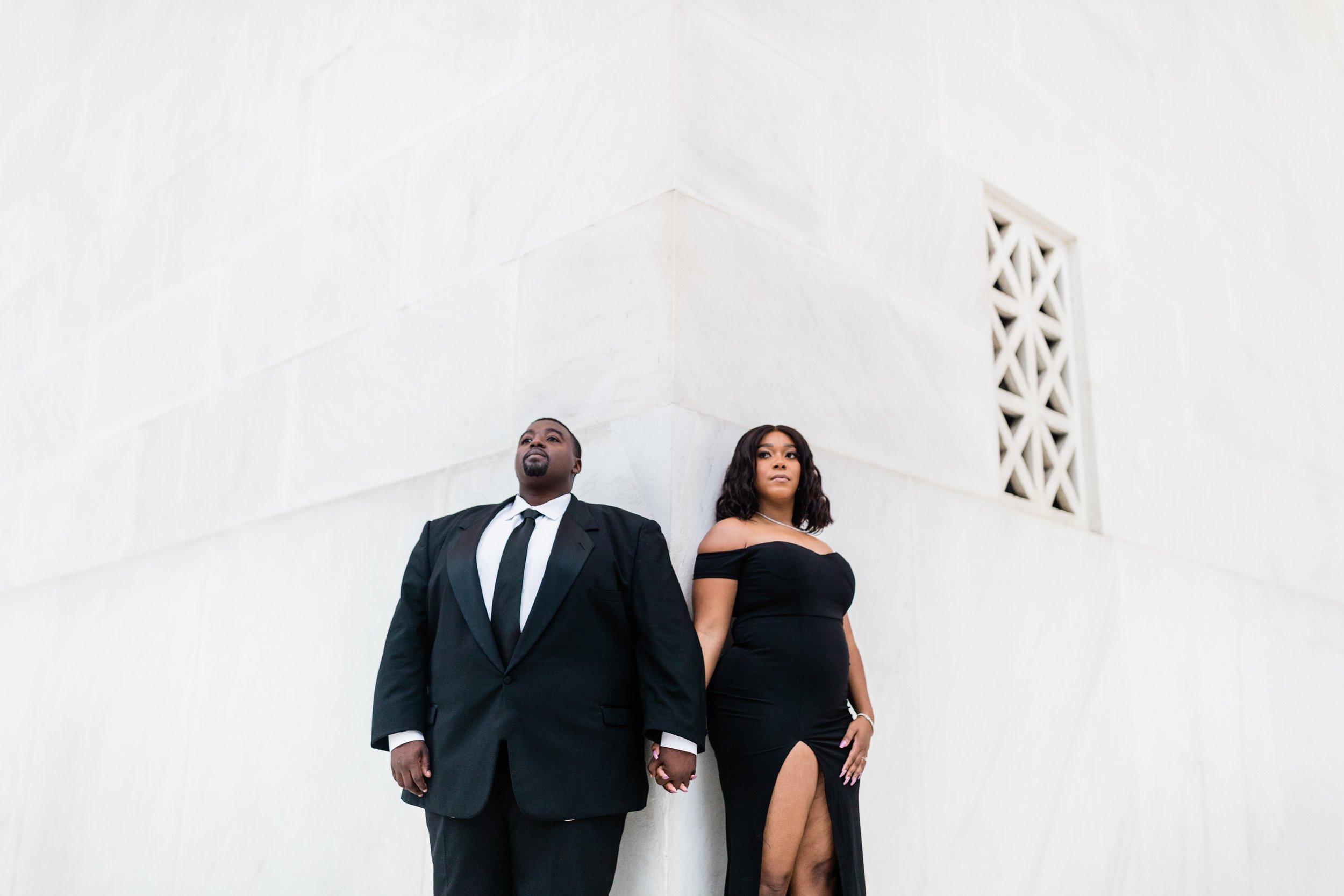 Best Black Wedding Photographers in Washington DC Megapixels Media Photography Engagement Photos at the Lincoln Memorial-59.jpg