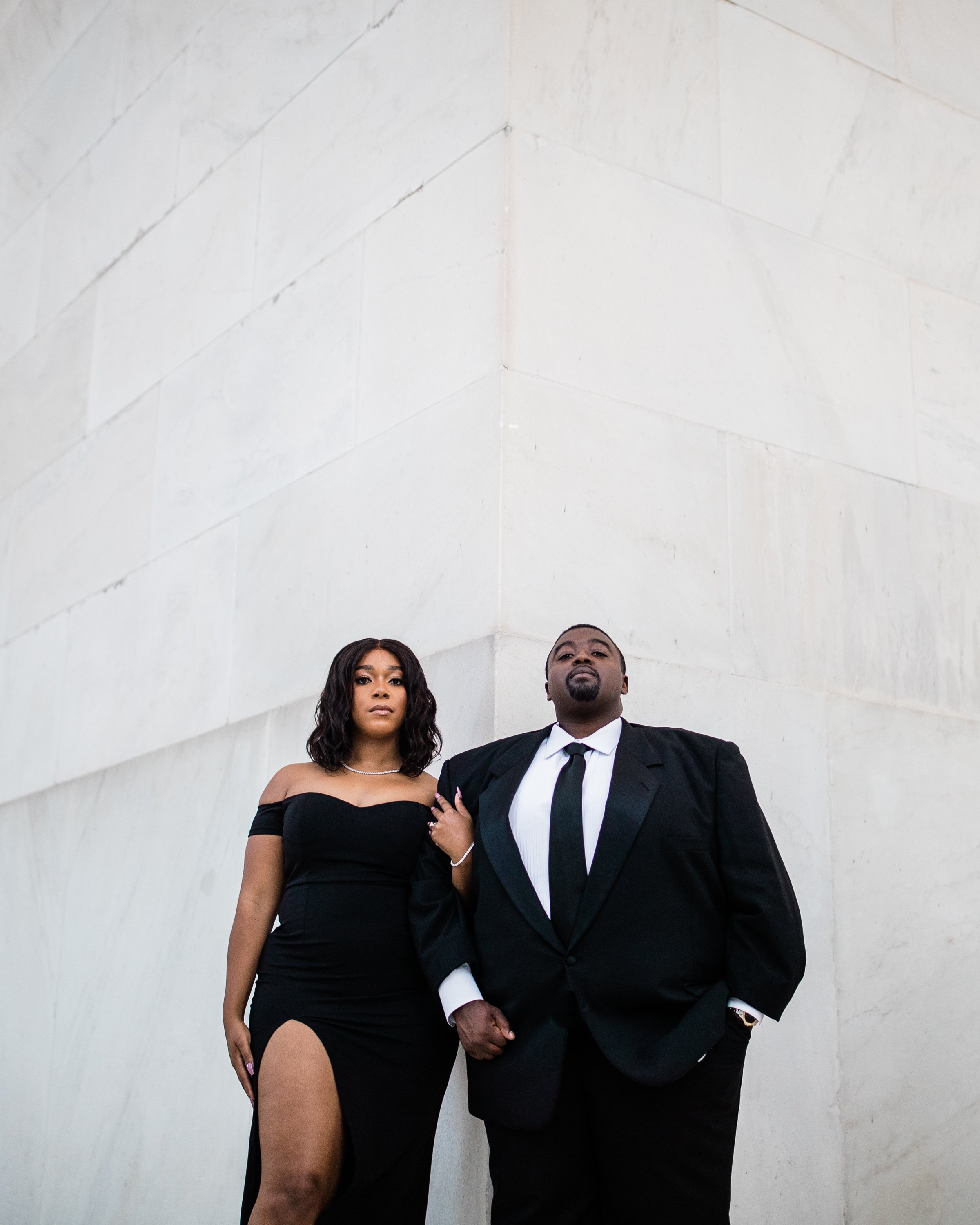 Best Black Wedding Photographers in Washington DC Megapixels Media Photography Engagement Photos at the Lincoln Memorial-60.jpg