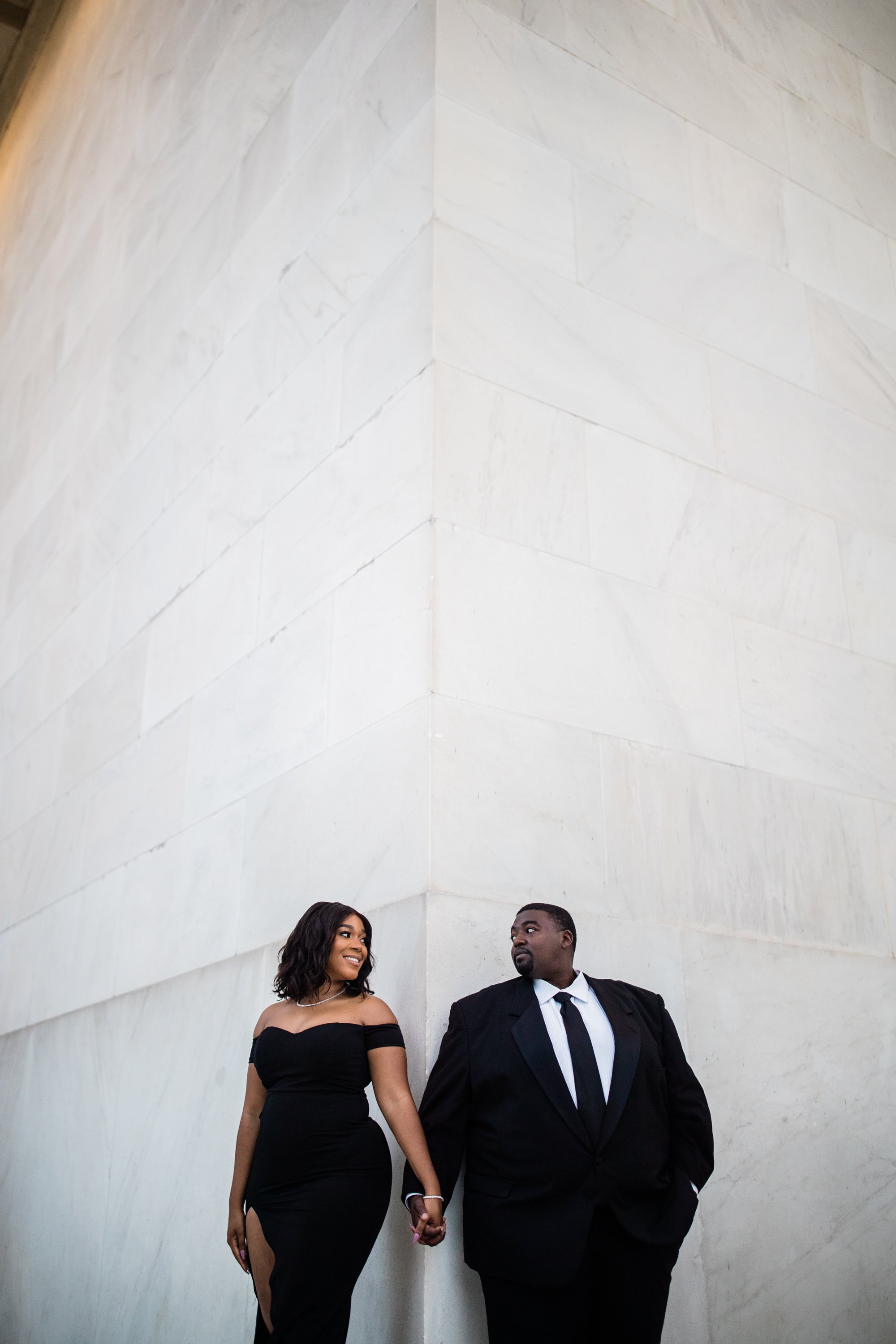 Best Black Wedding Photographers in Washington DC Megapixels Media Photography Engagement Photos at the Lincoln Memorial-62.jpg