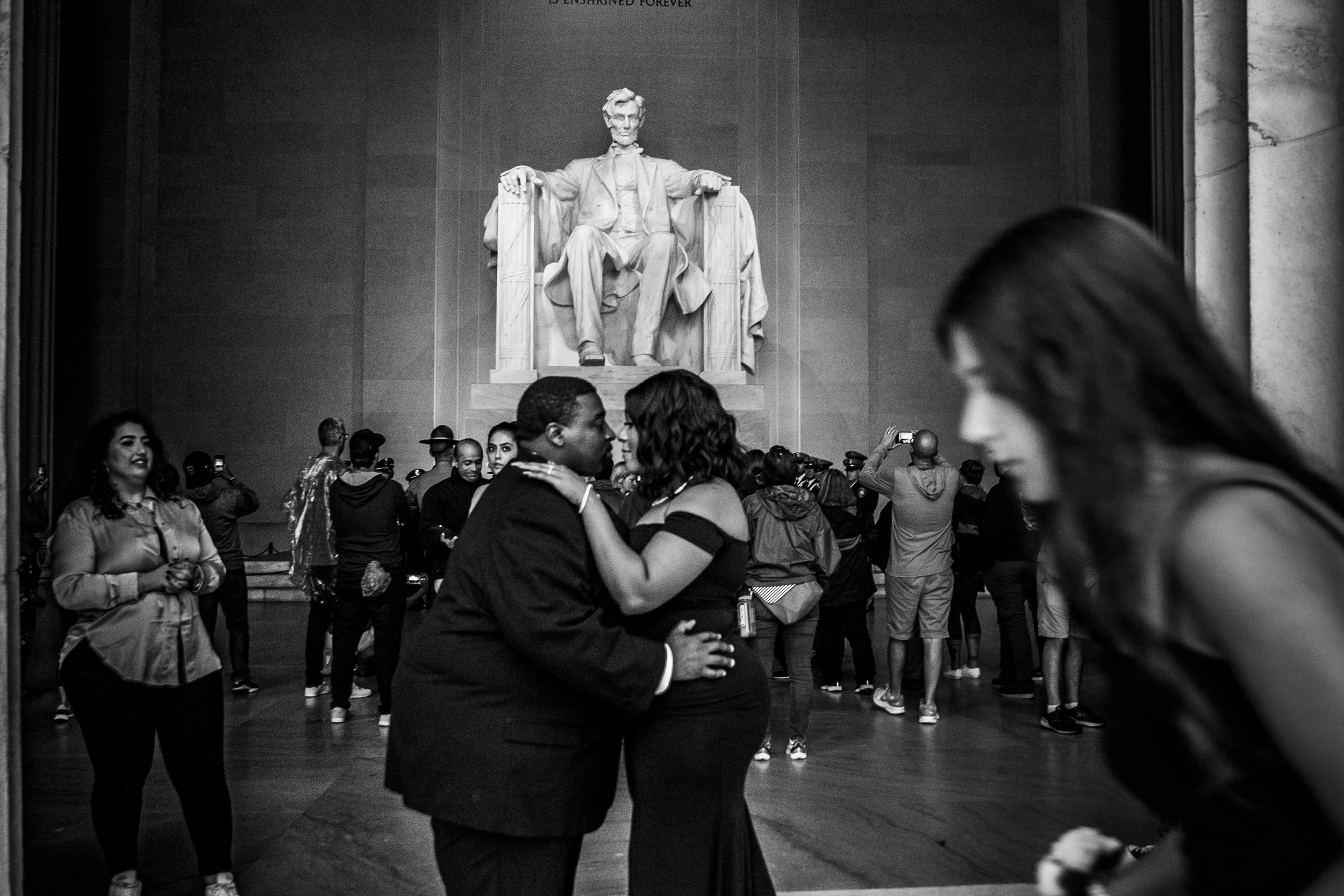Best Black Wedding Photographers in Washington DC Megapixels Media Photography Engagement Photos at the Lincoln Memorial-65.jpg