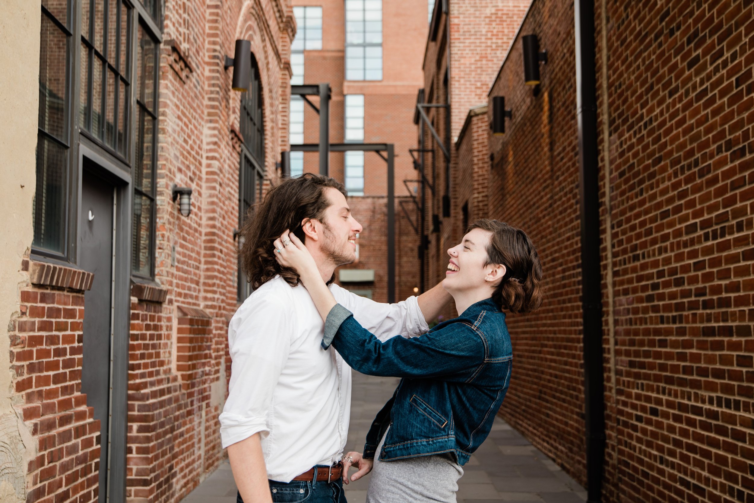 Weird  Creative Engagement Session in Canton Baltimore Maryland Wedding Photographers Megapixels Media Photography-41.jpg