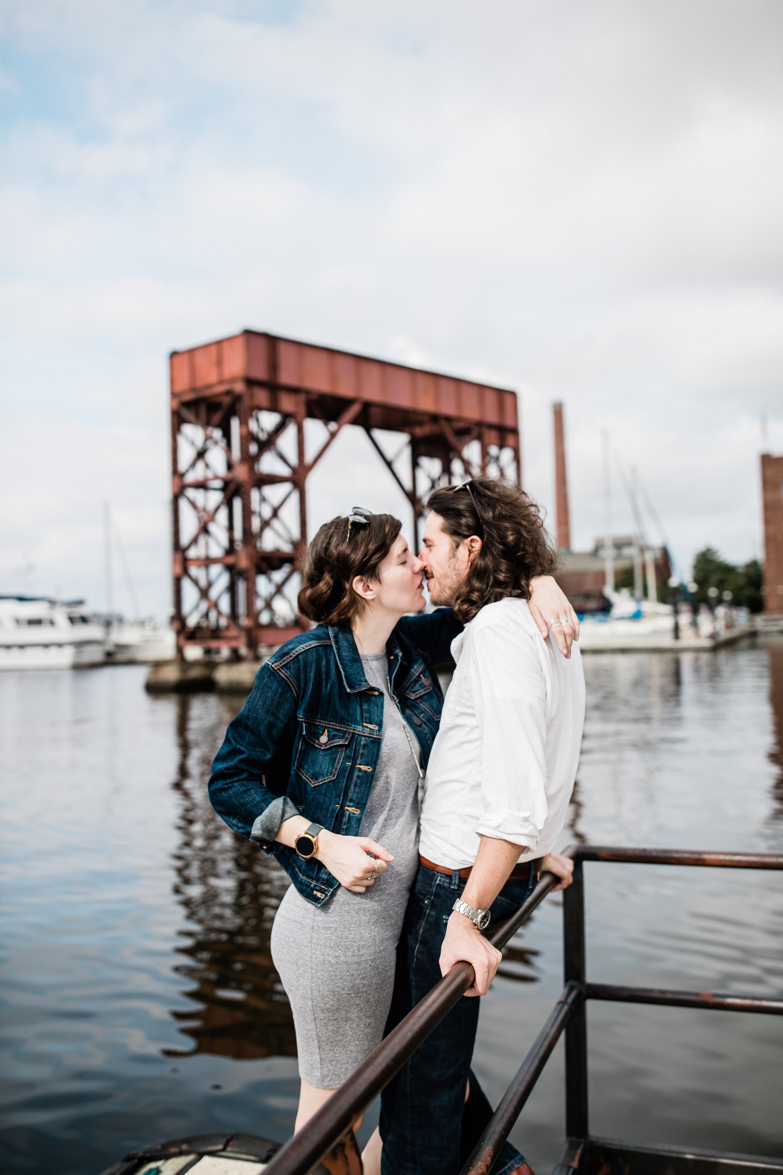 Weird  Creative Engagement Session in Canton Baltimore Maryland Wedding Photographers Megapixels Media Photography-45.jpg