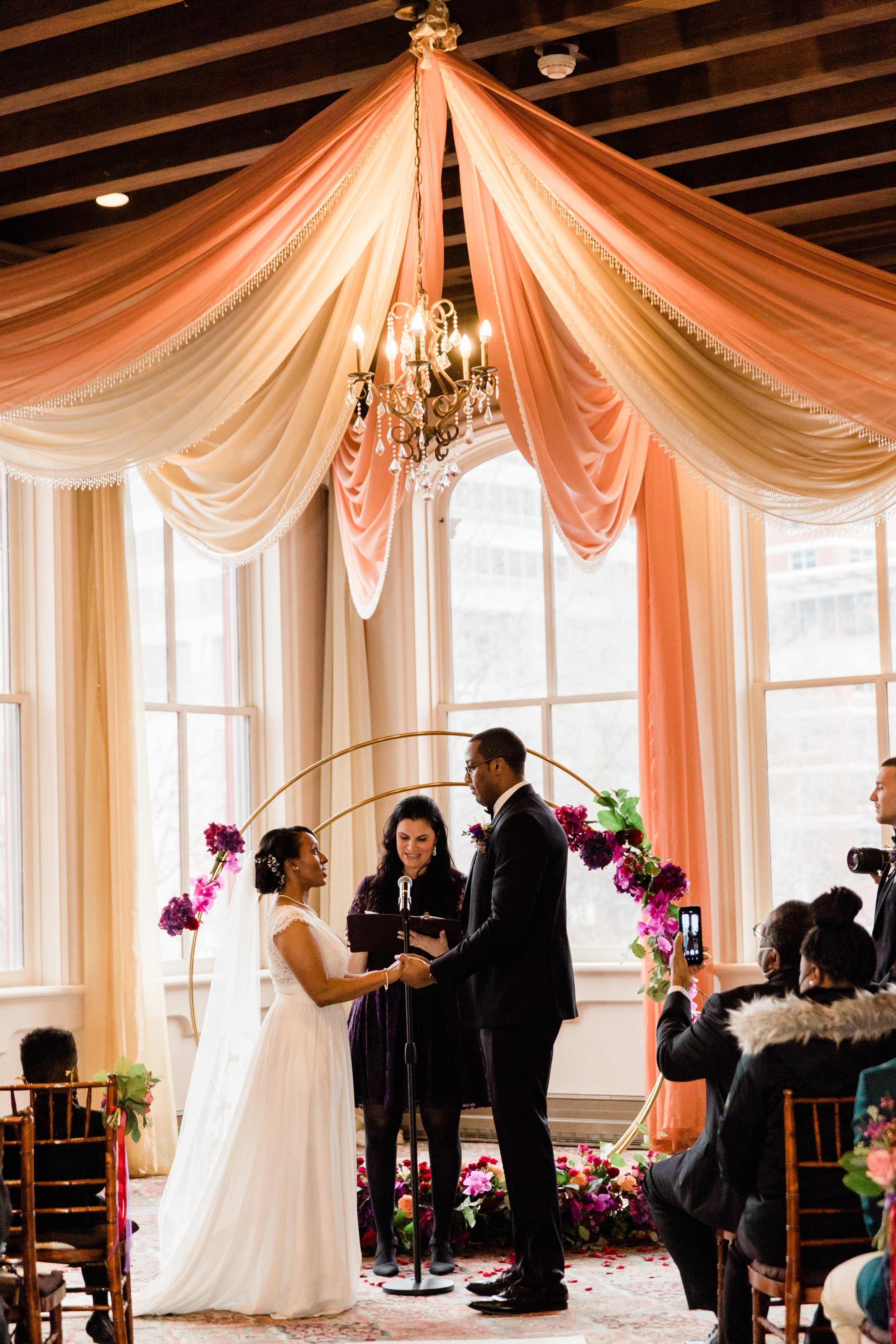 Snowy Winter Wedding at 1840's Plaza in Baltimore City Megapixels Media Photography-14.jpg