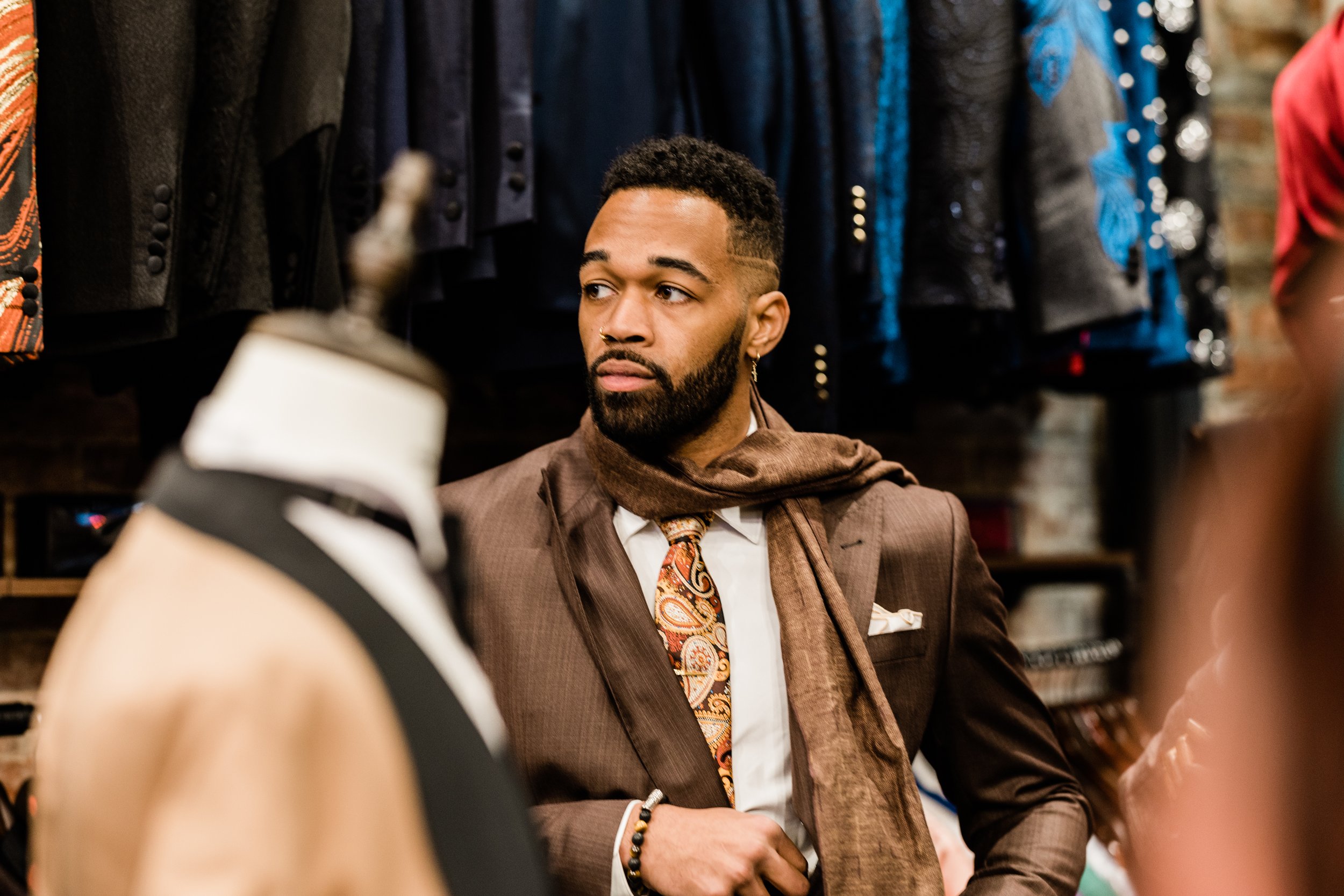 The Gentlemens Closet in Baltimore Maryland Best Custom Suit Menswear Boutique for Grooms Black Owned shot by Megapixels Media-37.jpg