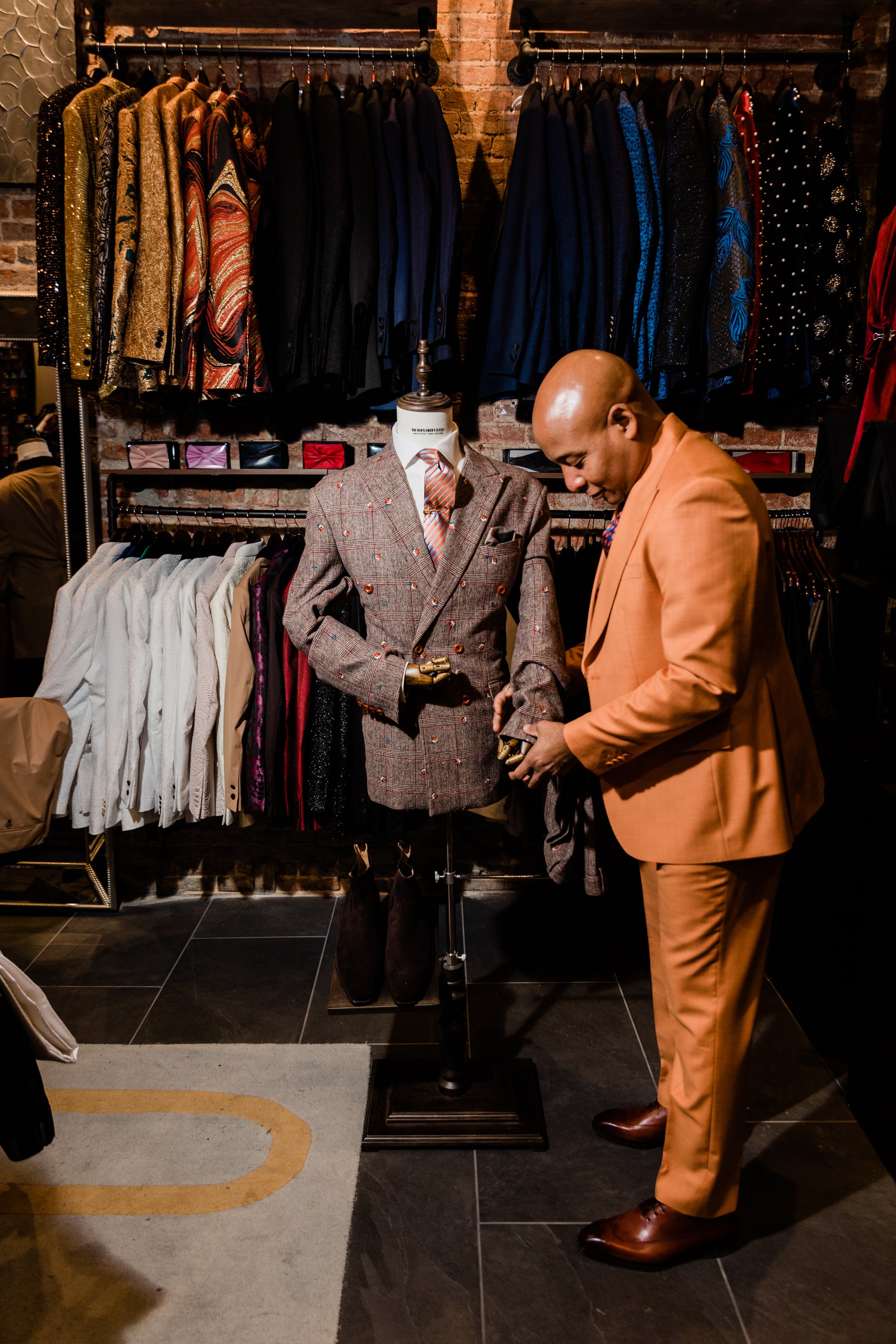 The Gentlemens Closet in Baltimore Maryland Best Custom Suit Menswear Boutique for Grooms Black Owned shot by Megapixels Media-47.jpg