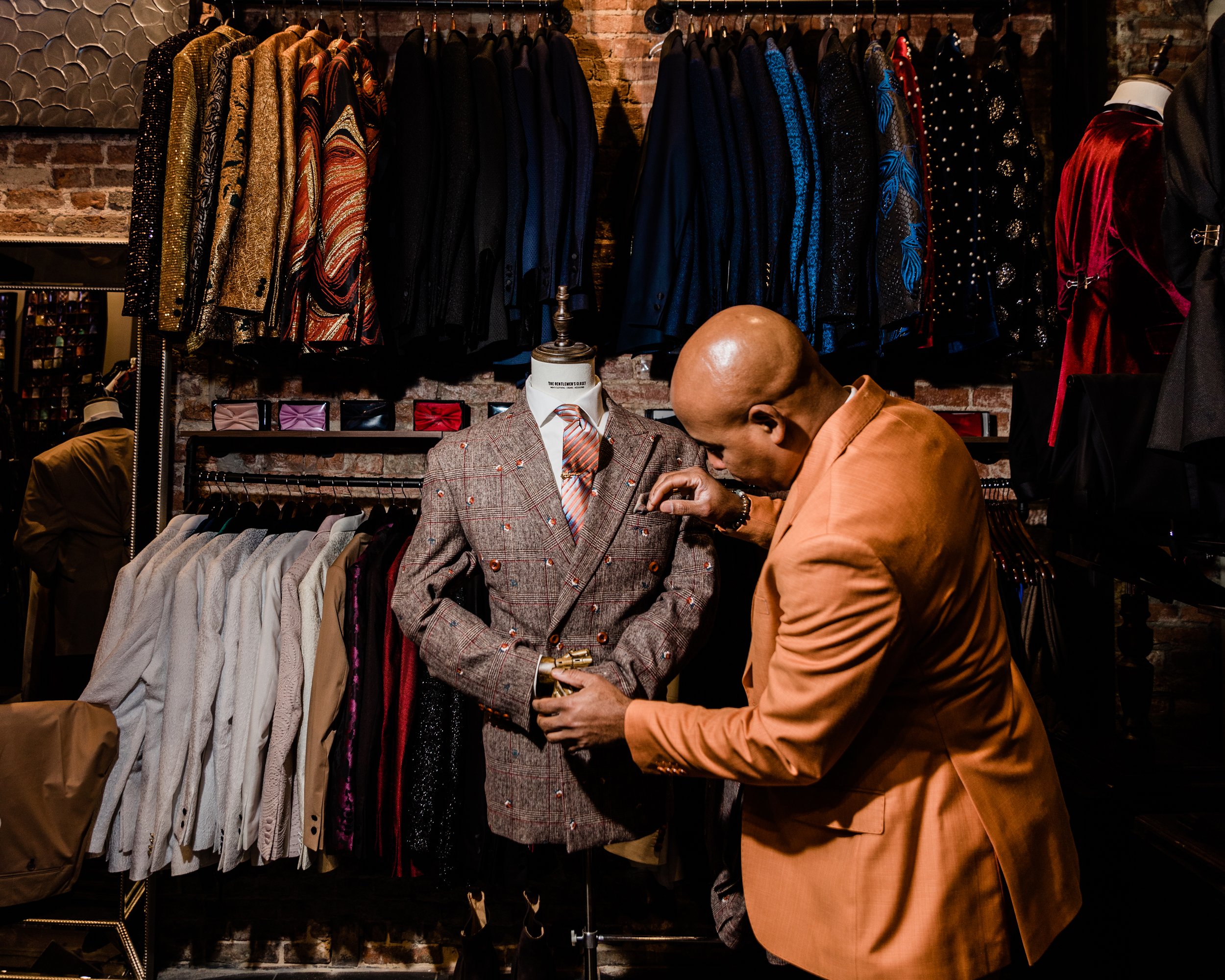 The Gentlemens Closet in Baltimore Maryland Best Custom Suit Menswear Boutique for Grooms Black Owned shot by Megapixels Media-48.jpg