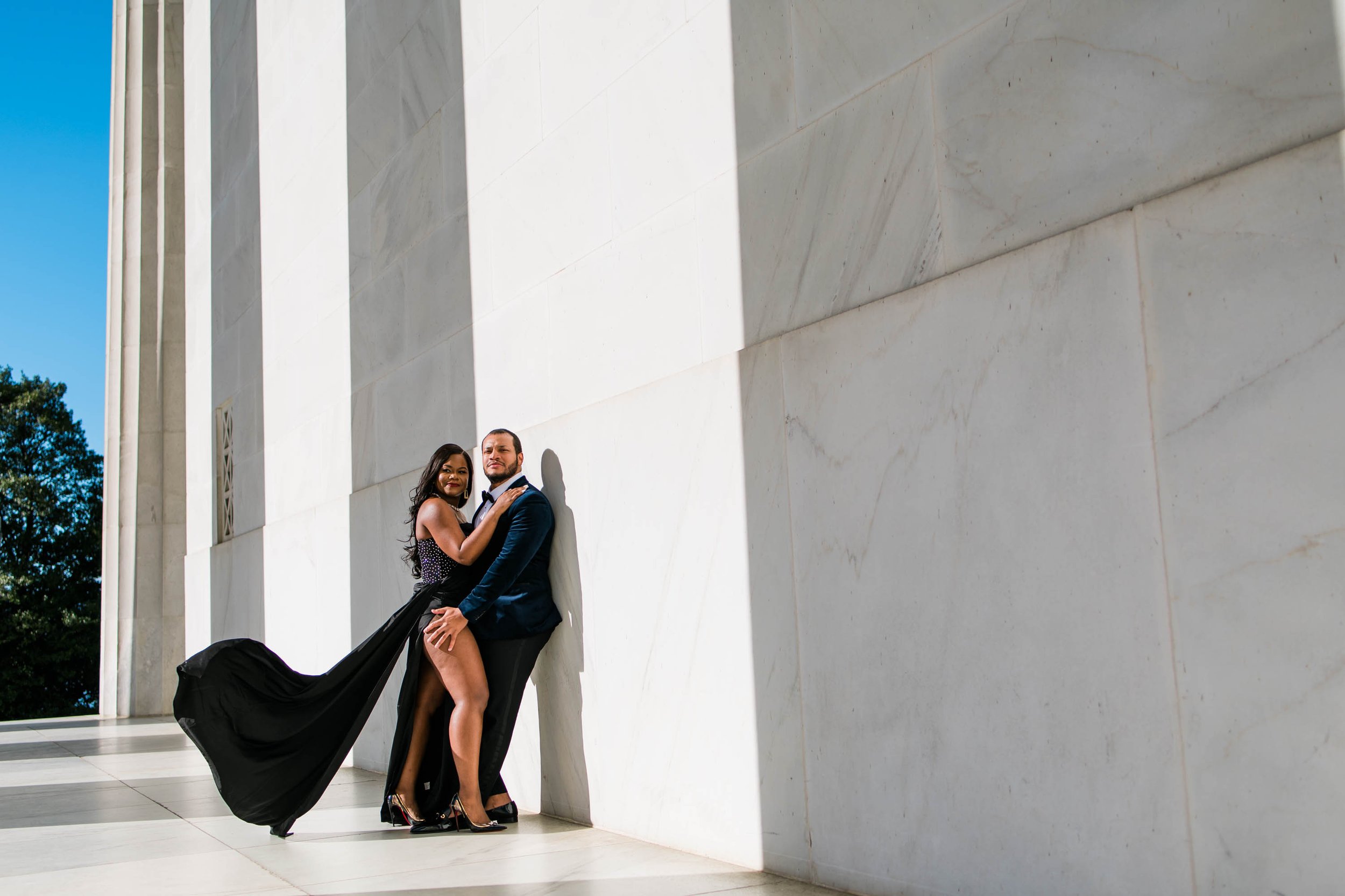 Top DC Engagement Session with Black Orchid Events Couple shot by Megapixels Media at the Lincoln Memorial-29.jpg