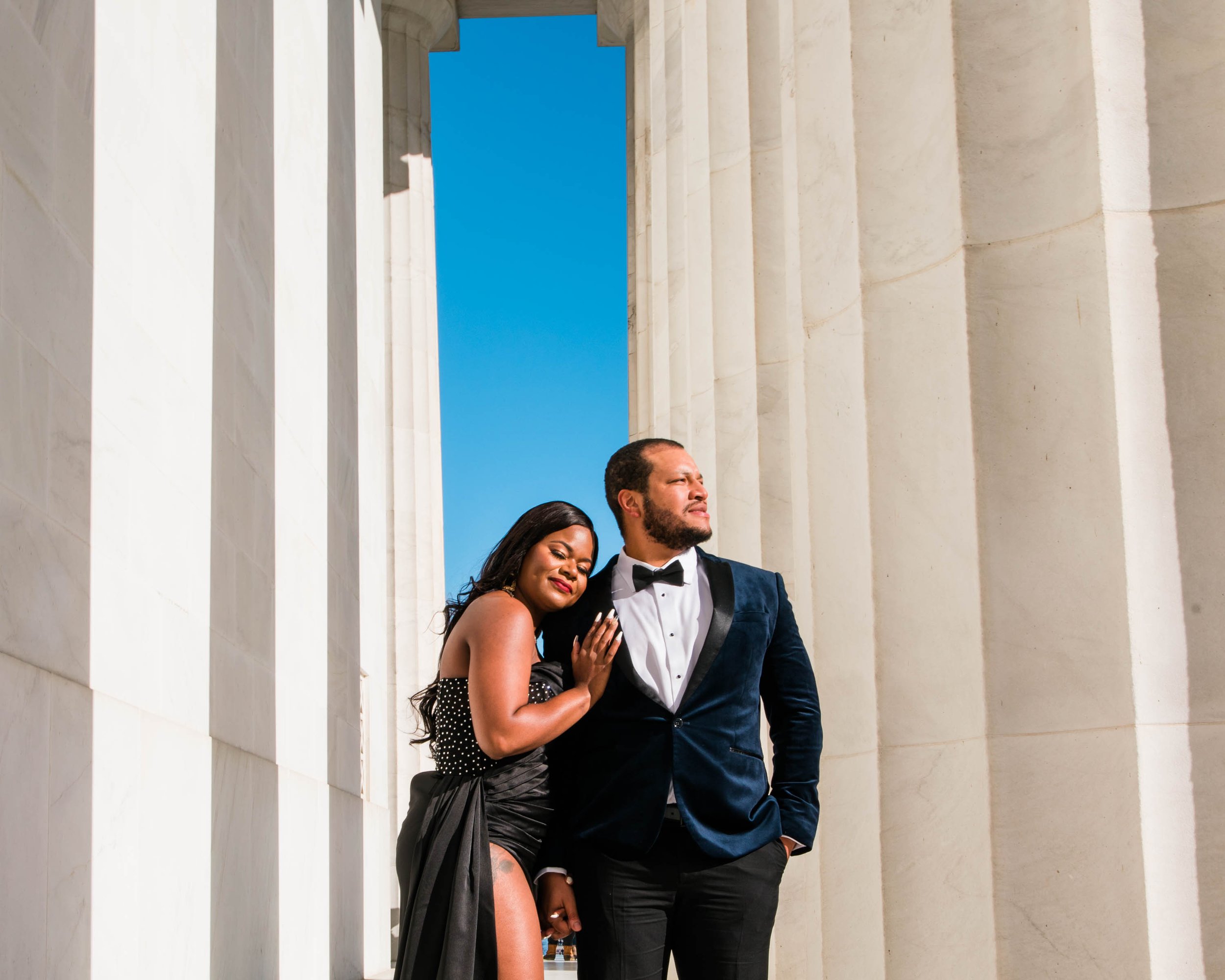 Top DC Engagement Session with Black Orchid Events Couple shot by Megapixels Media at the Lincoln Memorial-37.jpg