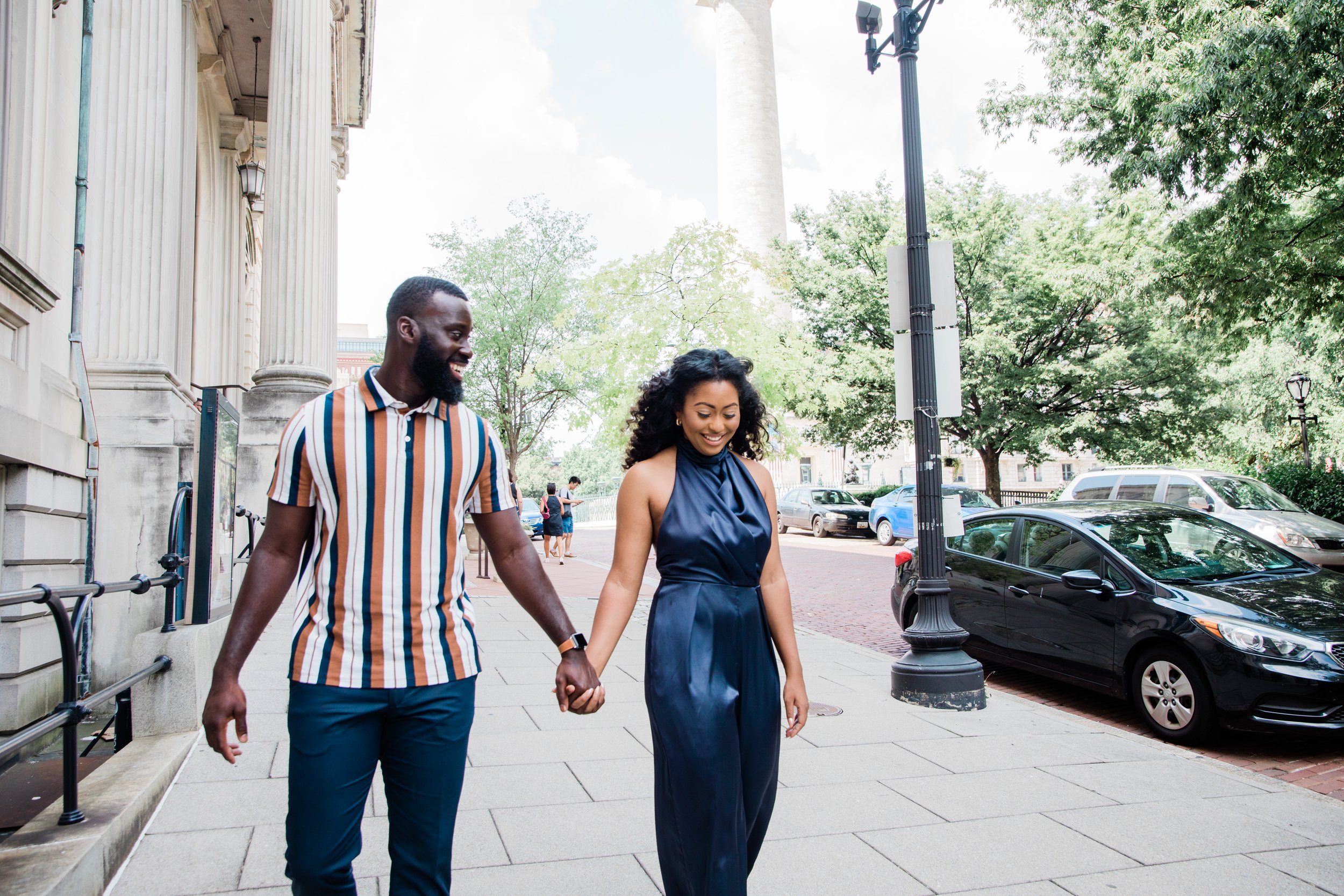 Best Engagement Photos in Mount Vernon Baltimore Maryland Black Husband and Wife Wedding Photographers Megapixels Media Photography-2.jpg