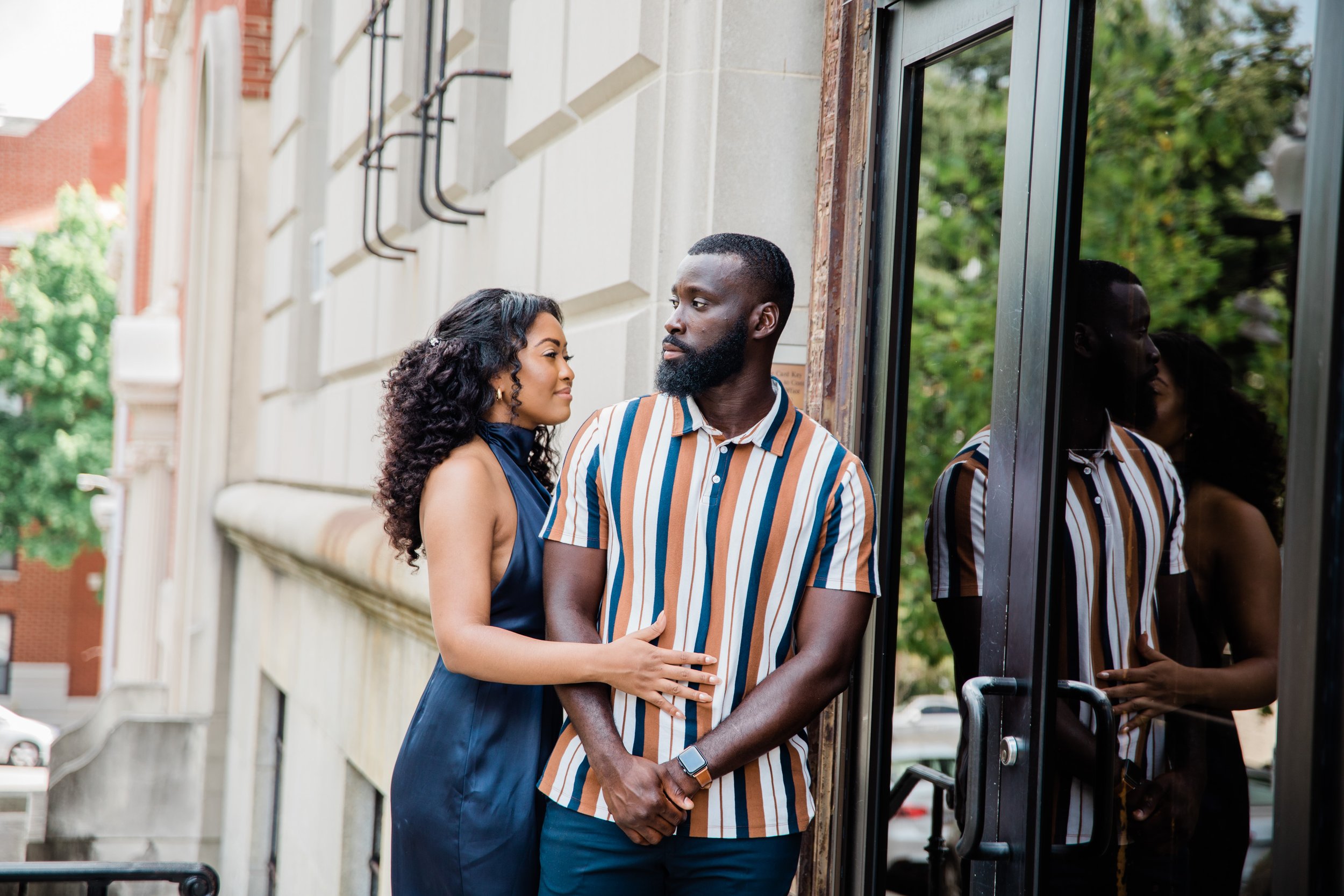 Best Engagement Photos in Mount Vernon Baltimore Maryland Black Husband and Wife Wedding Photographers Megapixels Media Photography-13.jpg