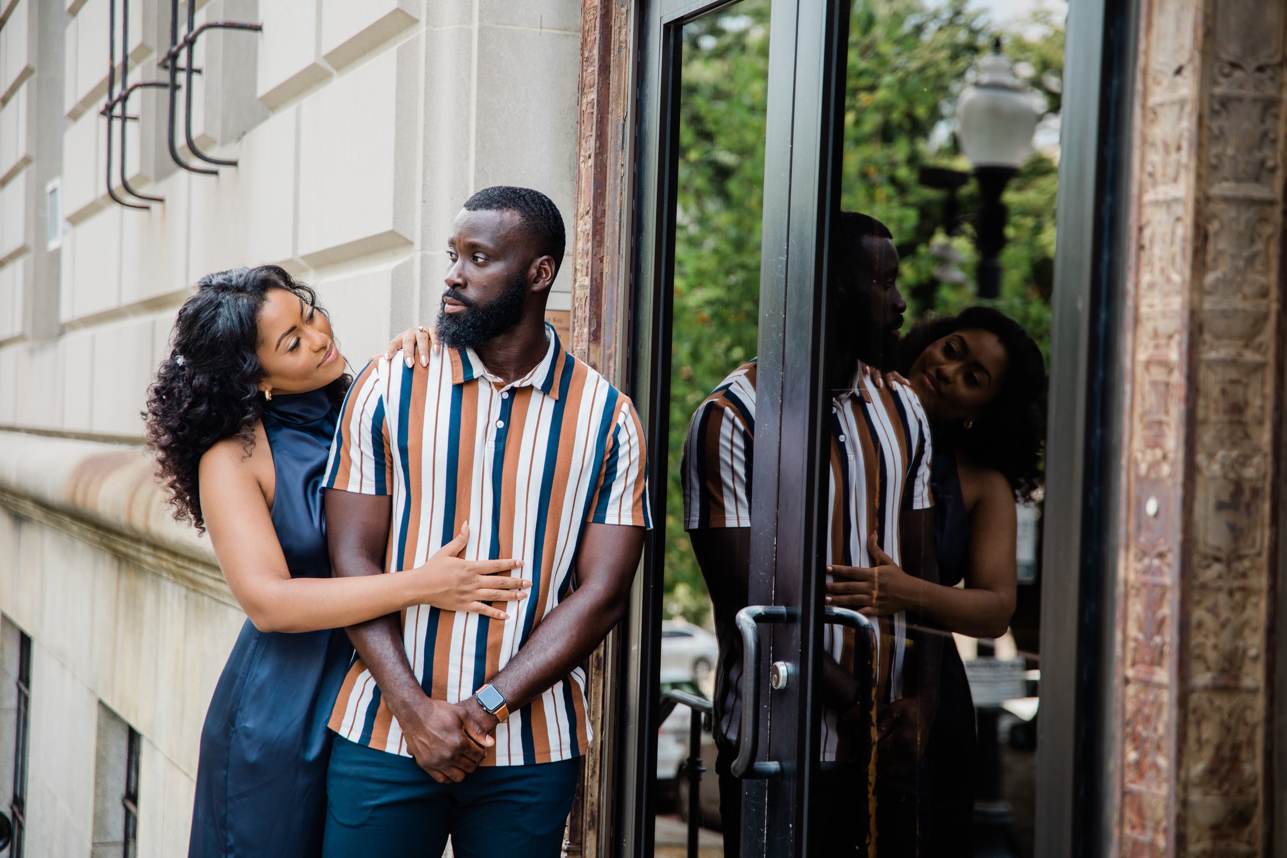 Best Engagement Photos in Mount Vernon Baltimore Maryland Black Husband and Wife Wedding Photographers Megapixels Media Photography-14.jpg