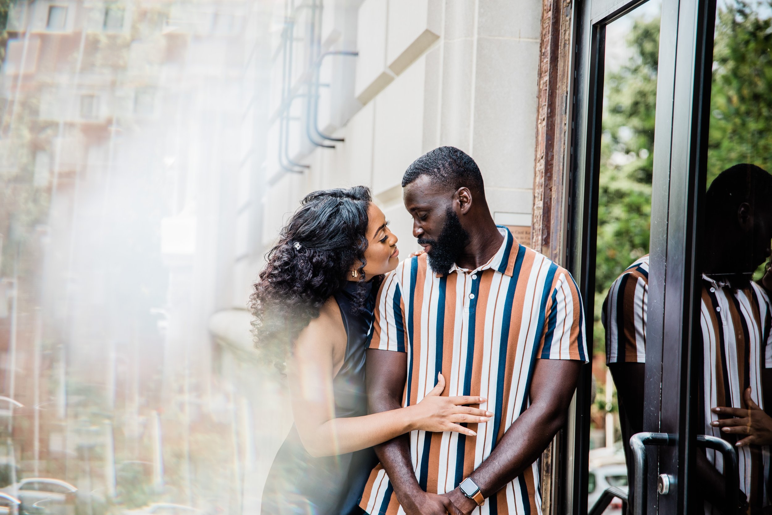 Best Engagement Photos in Mount Vernon Baltimore Maryland Black Husband and Wife Wedding Photographers Megapixels Media Photography-16.jpg