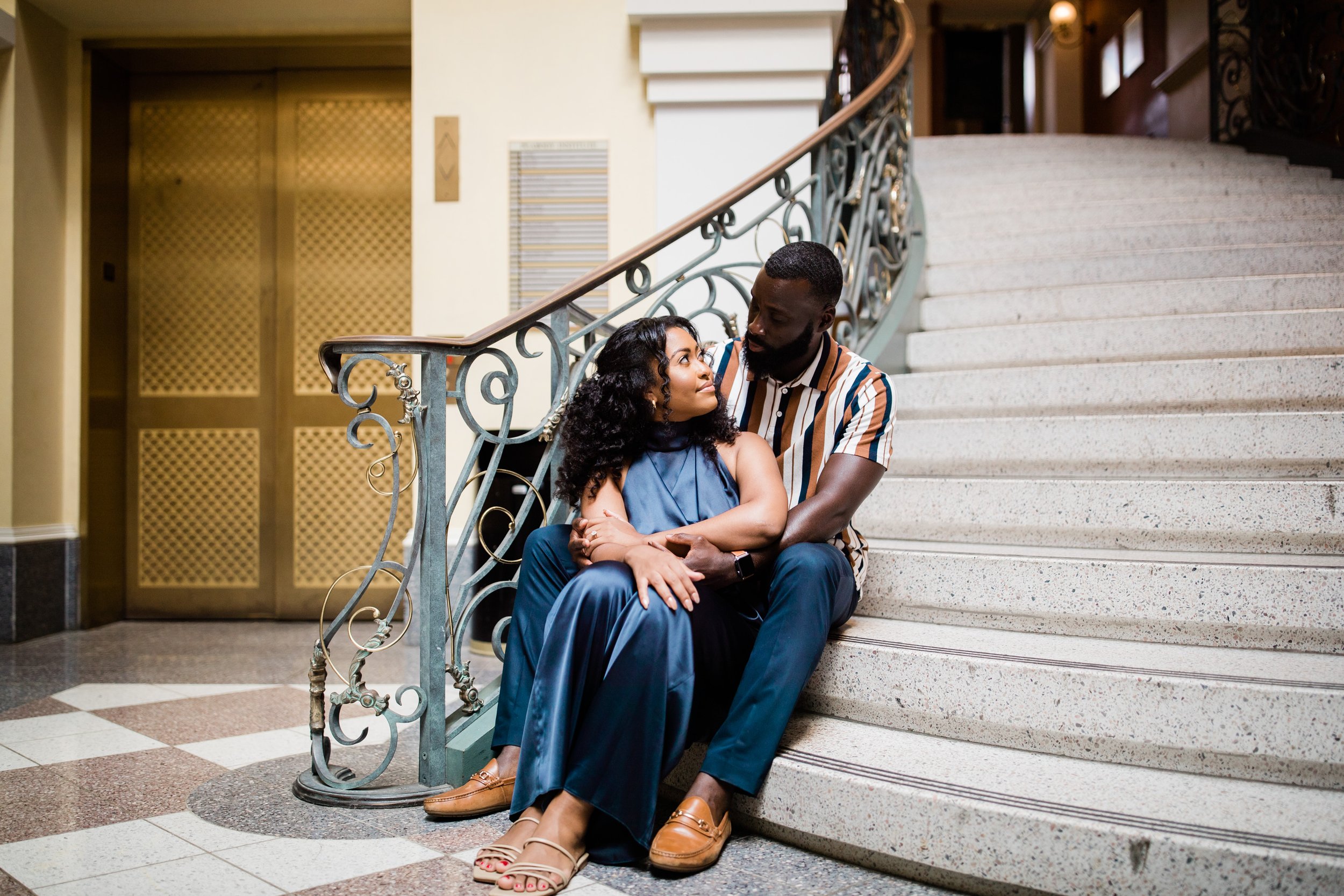 Best Engagement Photos in Mount Vernon Baltimore Maryland Black Husband and Wife Wedding Photographers Megapixels Media Photography-29.jpg