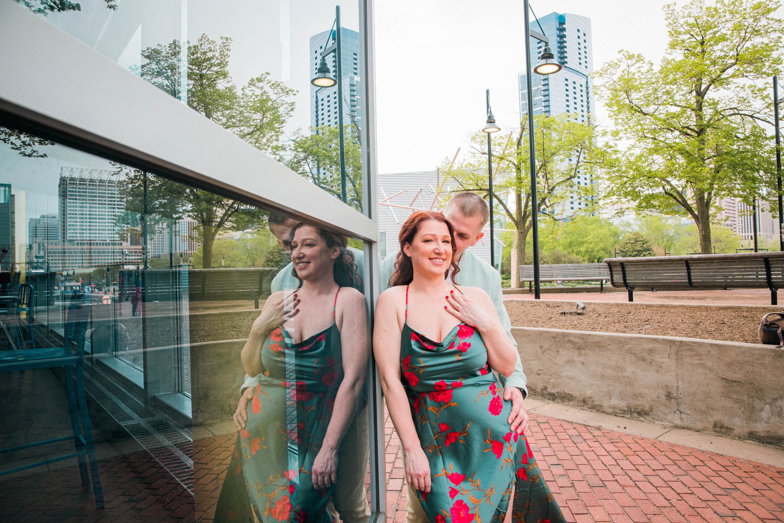 Megapixels Media Best Spring Engagement Photography at The Baltimore Inner Harbor -14.jpg