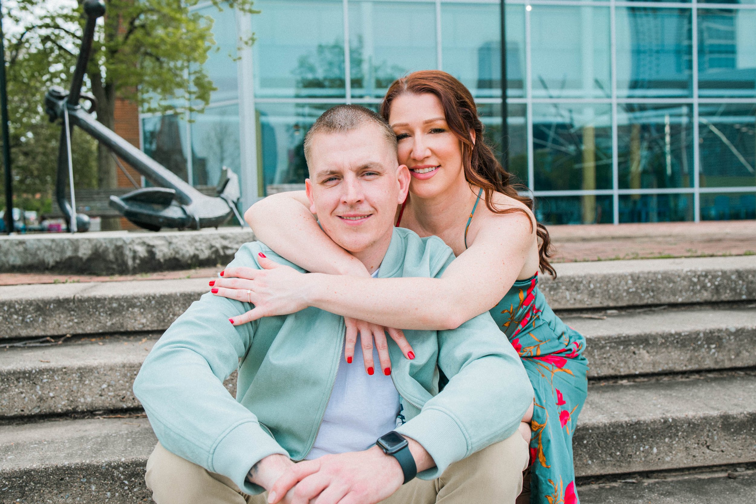 Megapixels Media Best Spring Engagement Photography at The Baltimore Inner Harbor -18.jpg