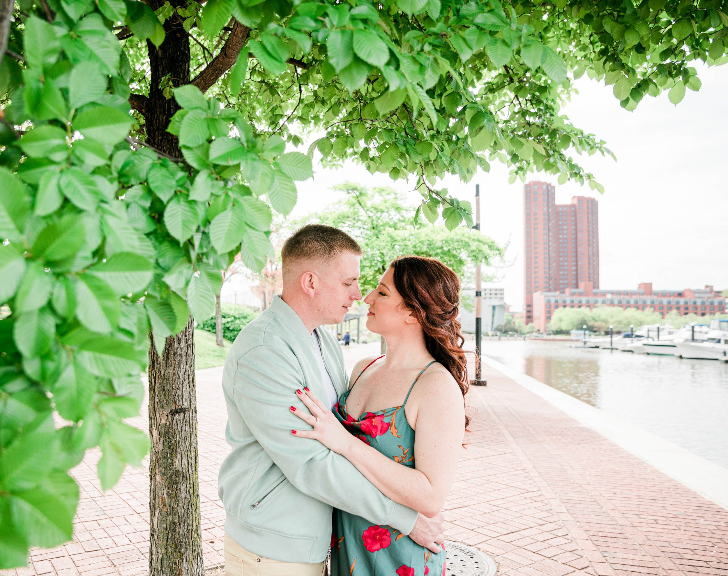 Megapixels Media Best Spring Engagement Photography at The Baltimore Inner Harbor -22.jpg