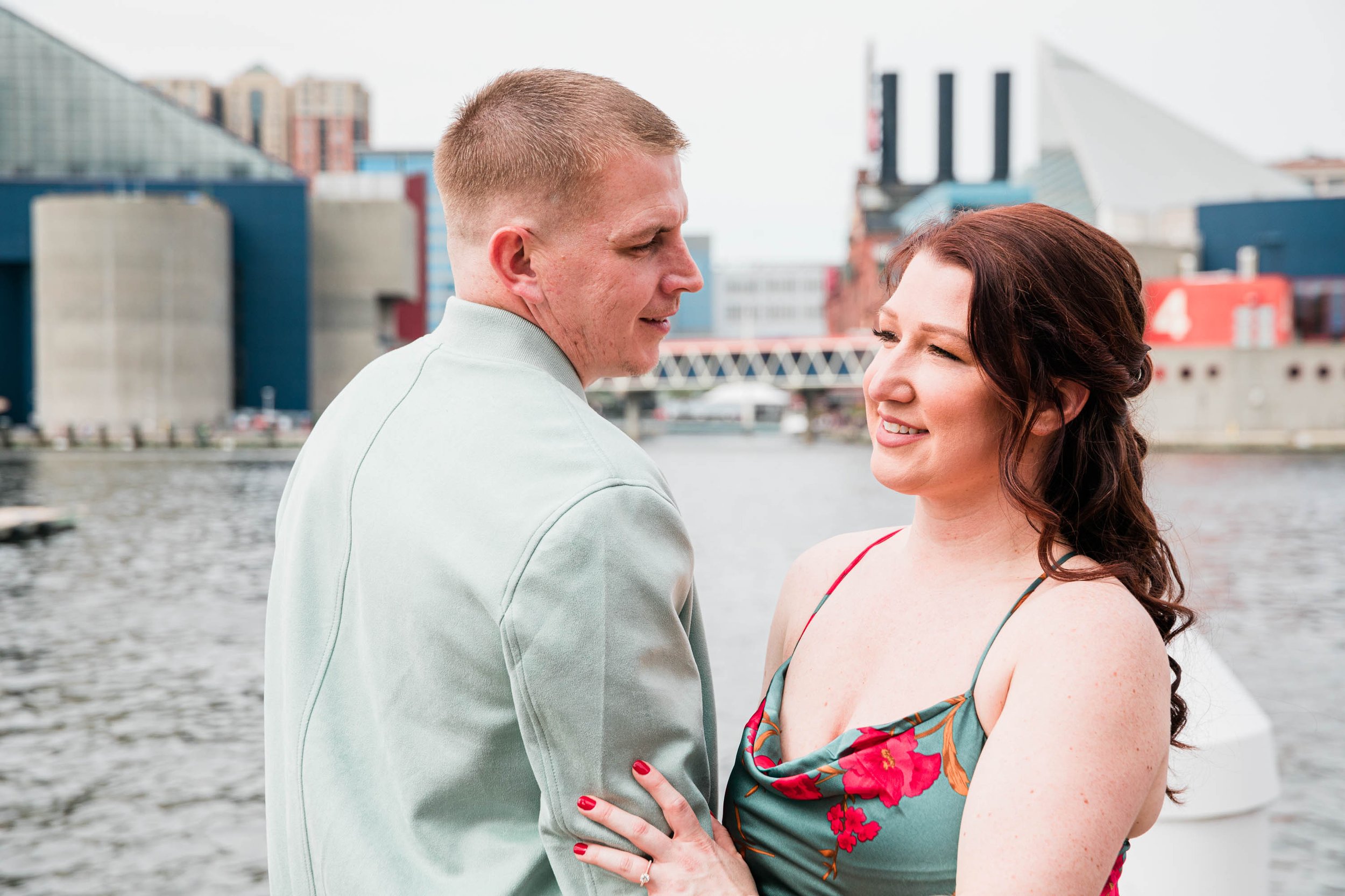 Megapixels Media Best Spring Engagement Photography at The Baltimore Inner Harbor -29.jpg