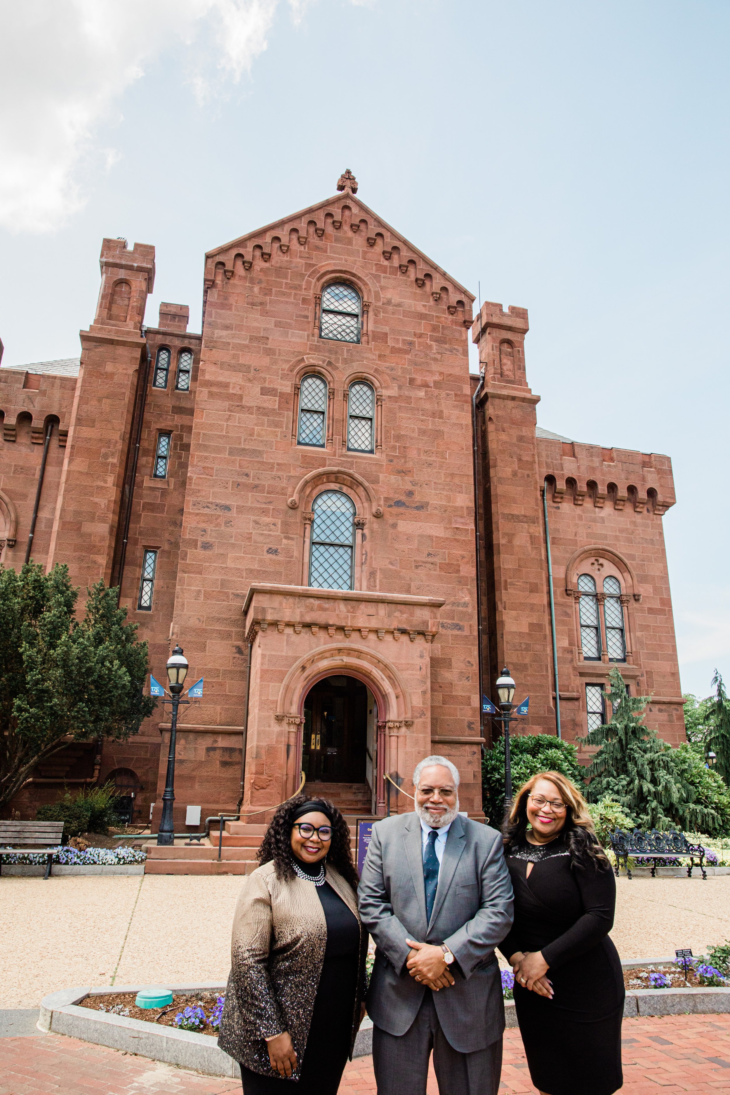 Meeting Lonnie Bunch at the Smithsonian Castle with AAAM-17.jpg