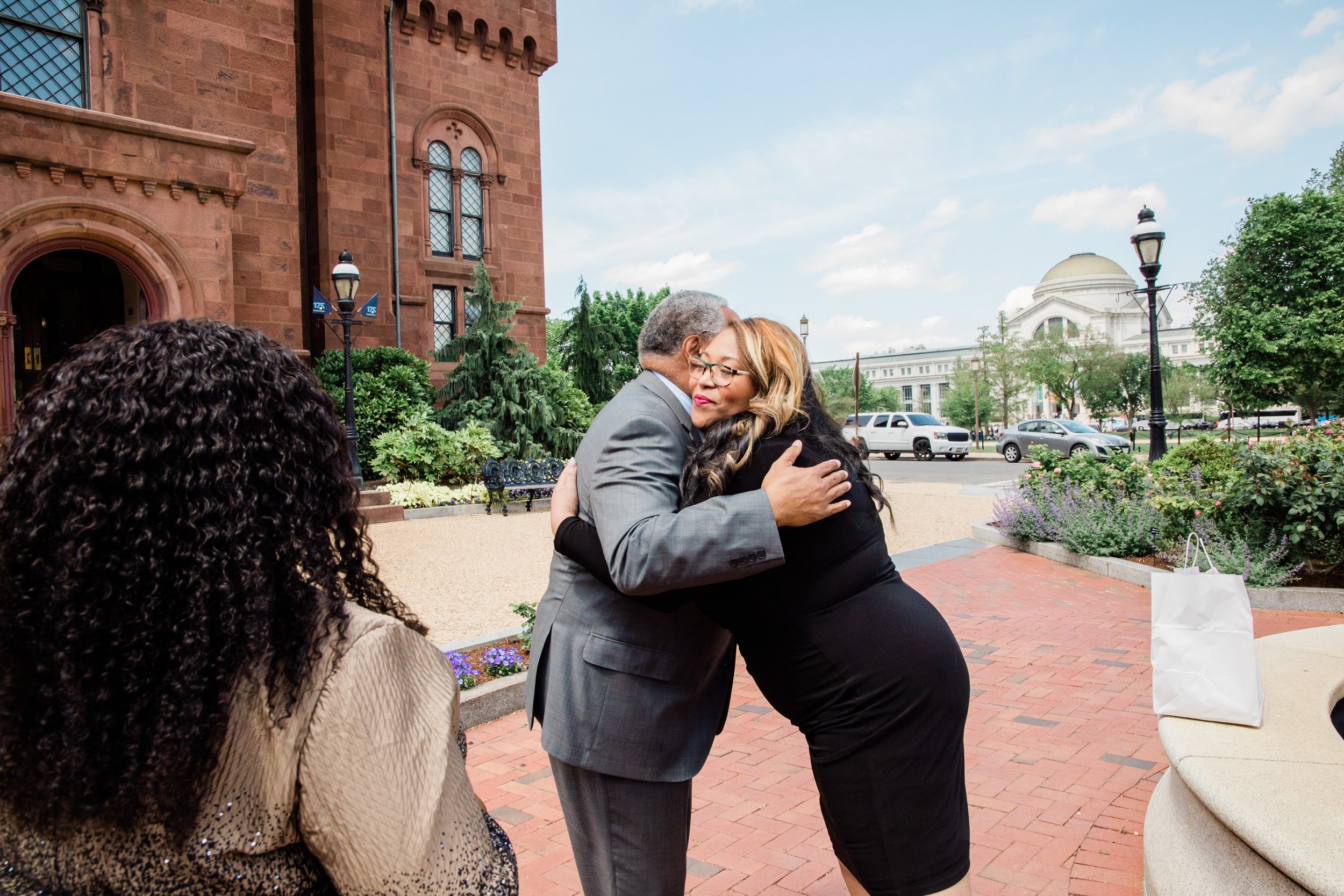 Meeting Lonnie Bunch at the Smithsonian Castle with AAAM-19.jpg