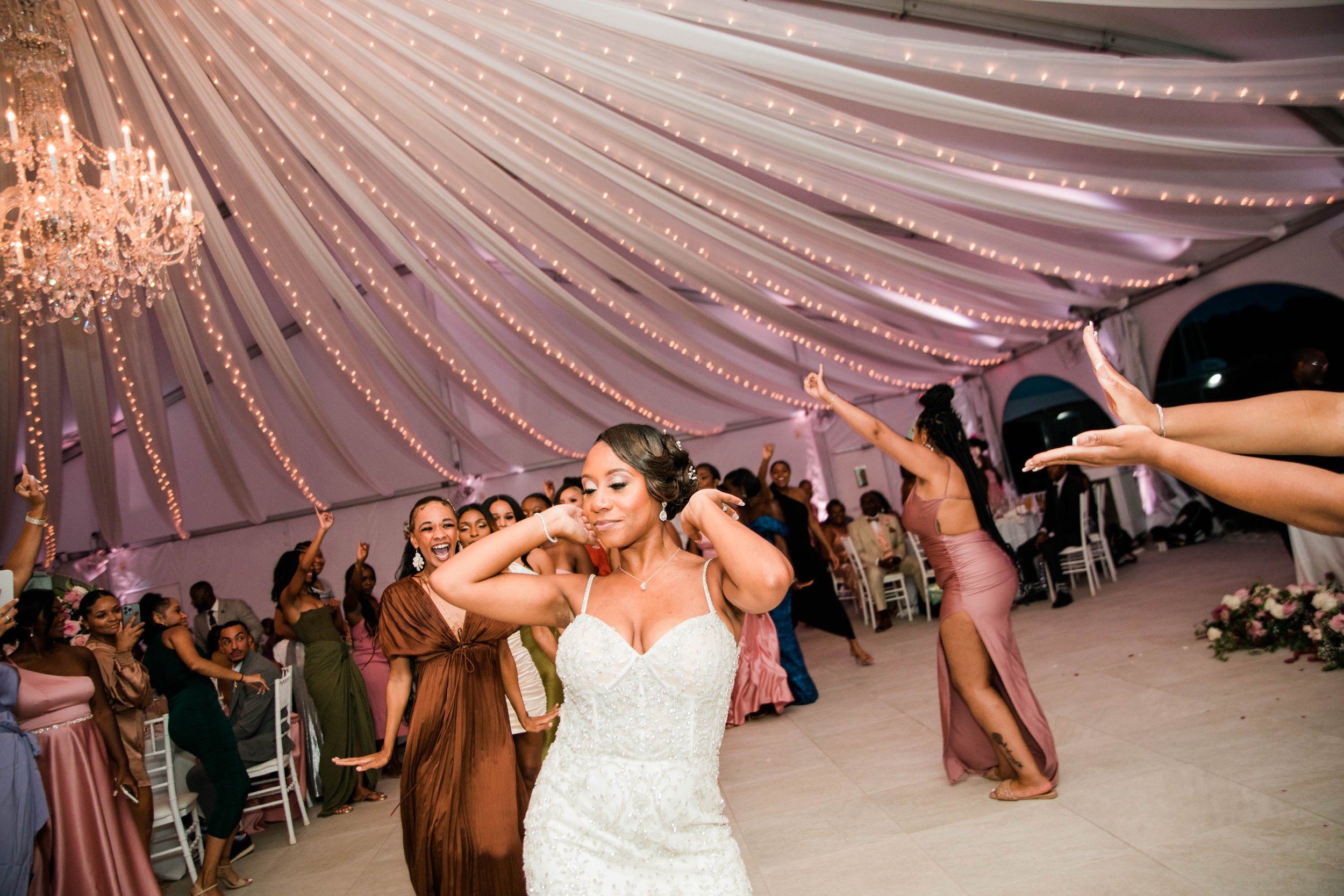 Black Greek Wedding AKA Bride Alpha Groom at Herrington on The Bay Megapixels Media-177.jpg