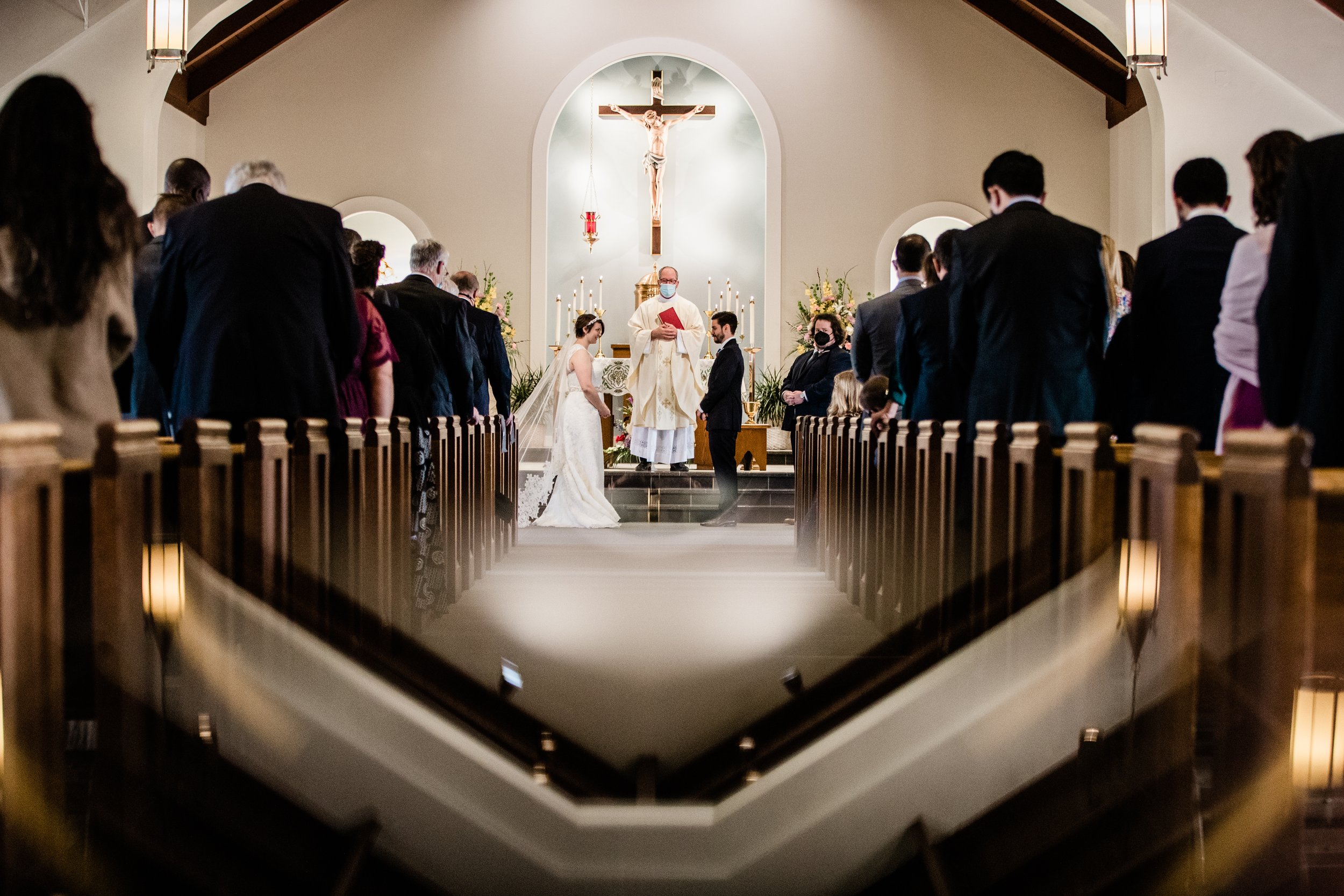 Catholic Church Wedding Maryland Megapixels Media Photography Cherry Hill Ballroom-15.jpg