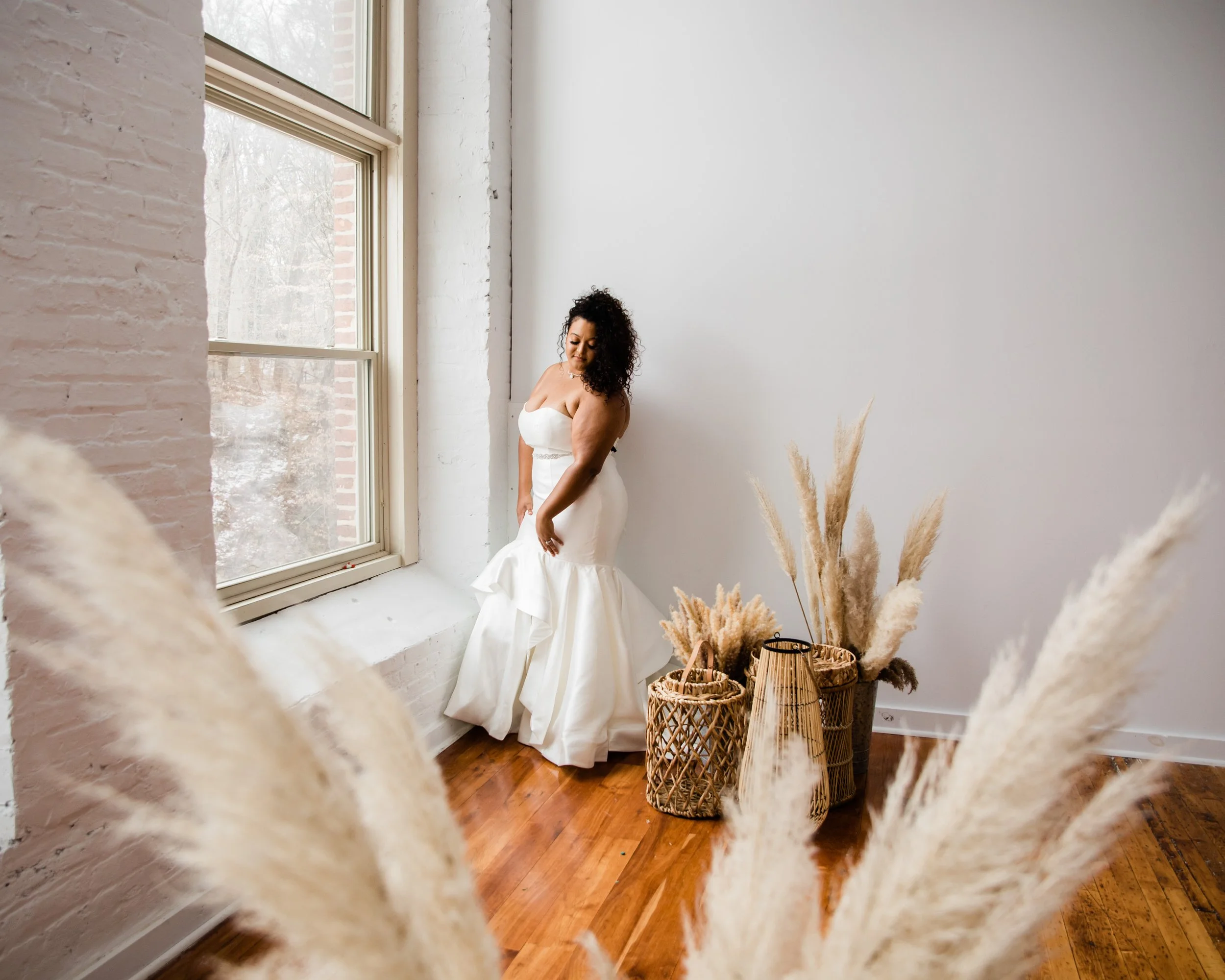 Curvy Black Bride  Baltimore Maryland DC Wedding Photographer megapixels Media Photography-23.jpg