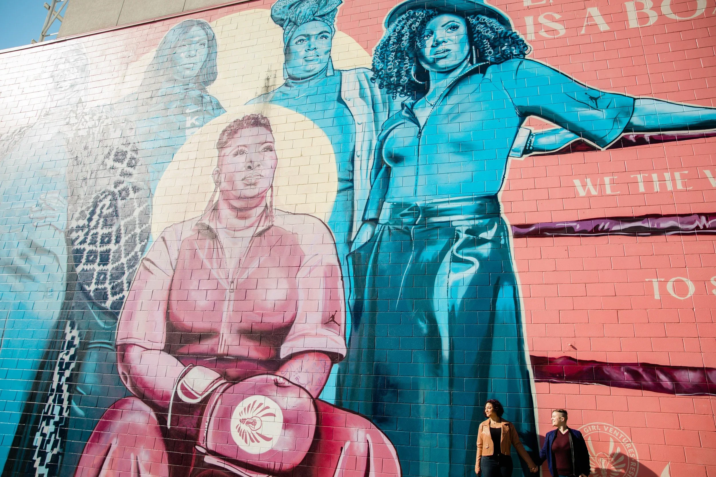 Top LGBBTQ Wedding Photographer in DC Megapixels Media Photography Black Feminist Wall.webp