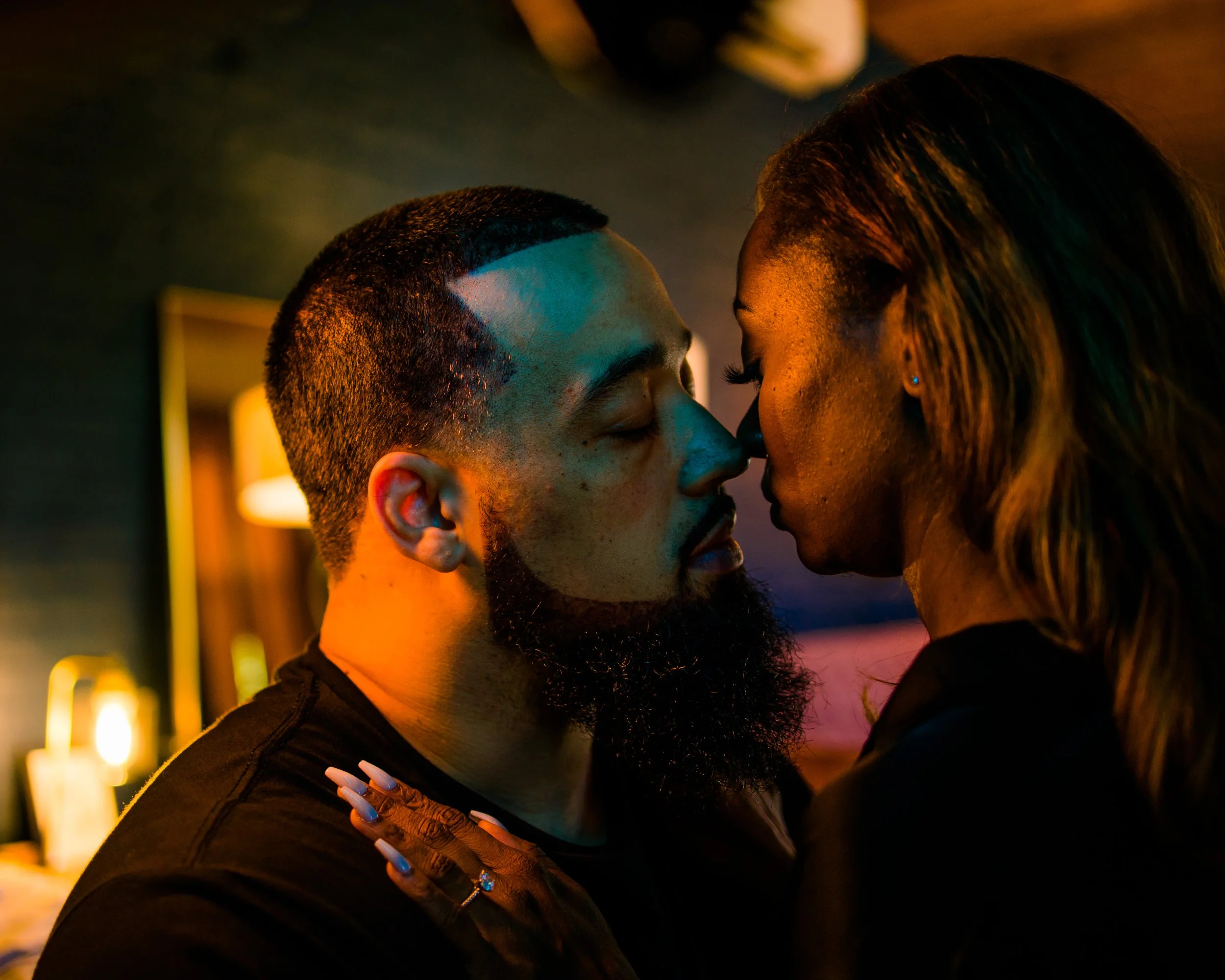 Noir Boudoir Baltimore Engagement Session Megapixels Media Photography-15.jpg