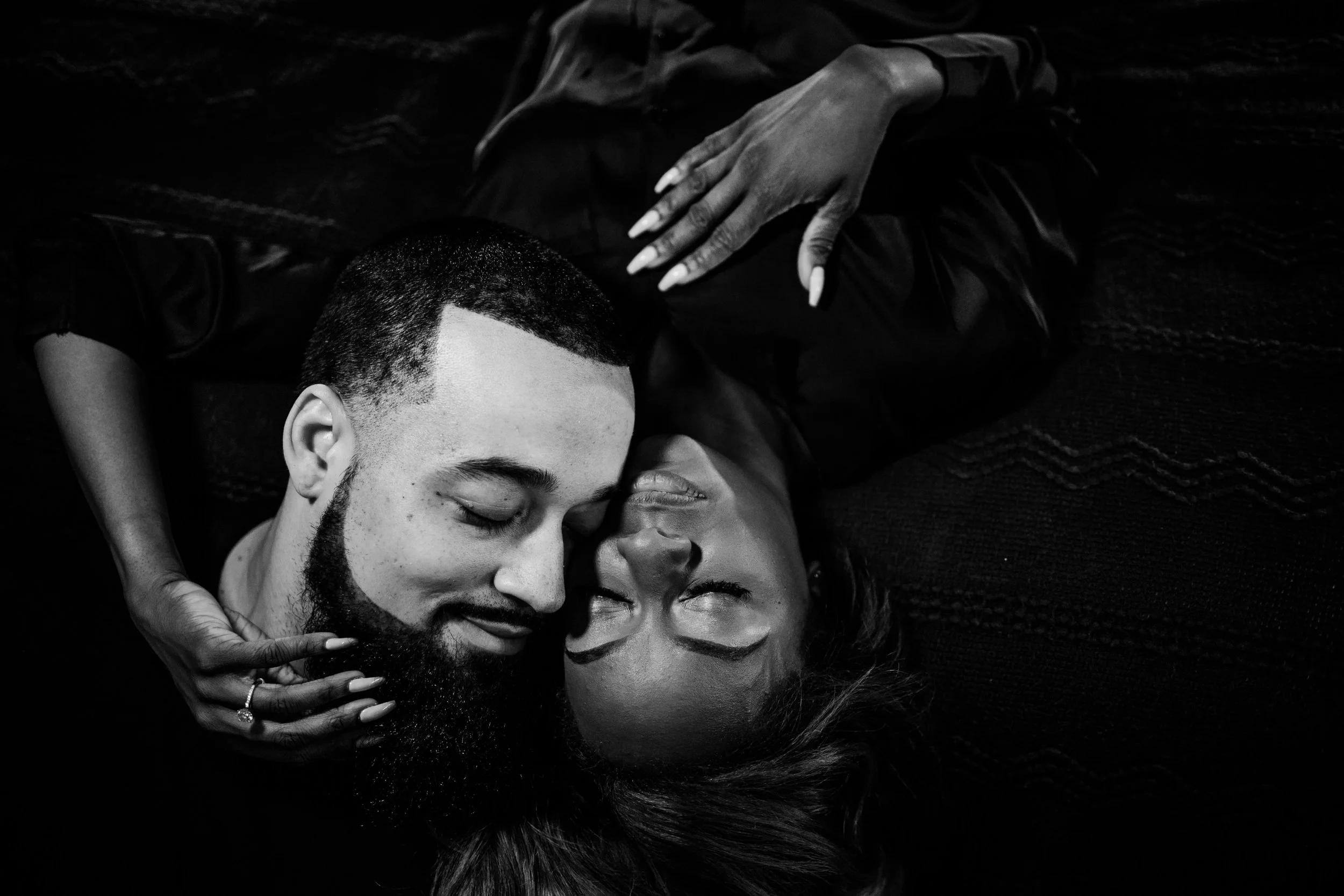 Noir Boudoir Baltimore Engagement Session Megapixels Media Photography-20.jpg