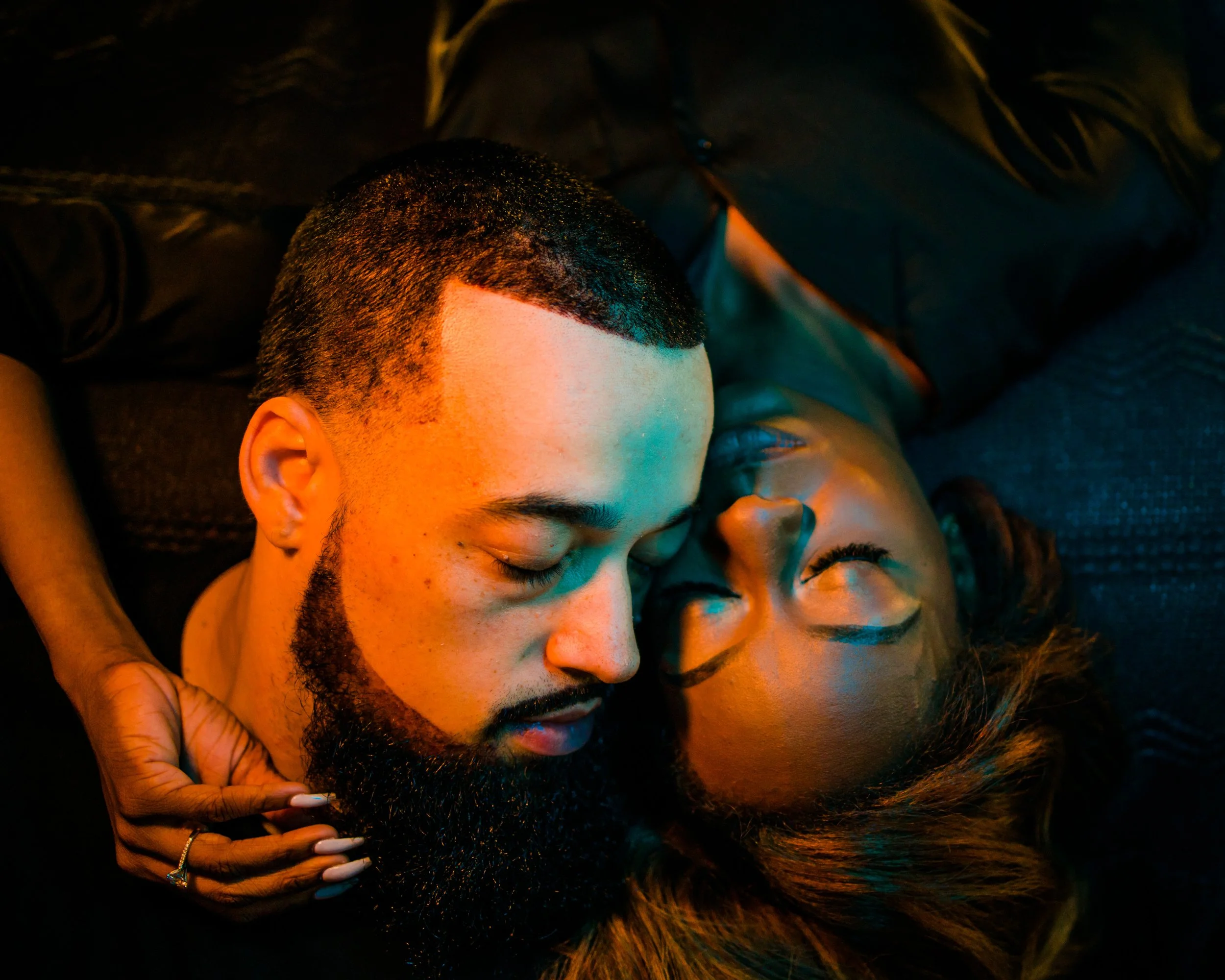 Noir Boudoir Baltimore Engagement Session Megapixels Media Photography-19.jpg