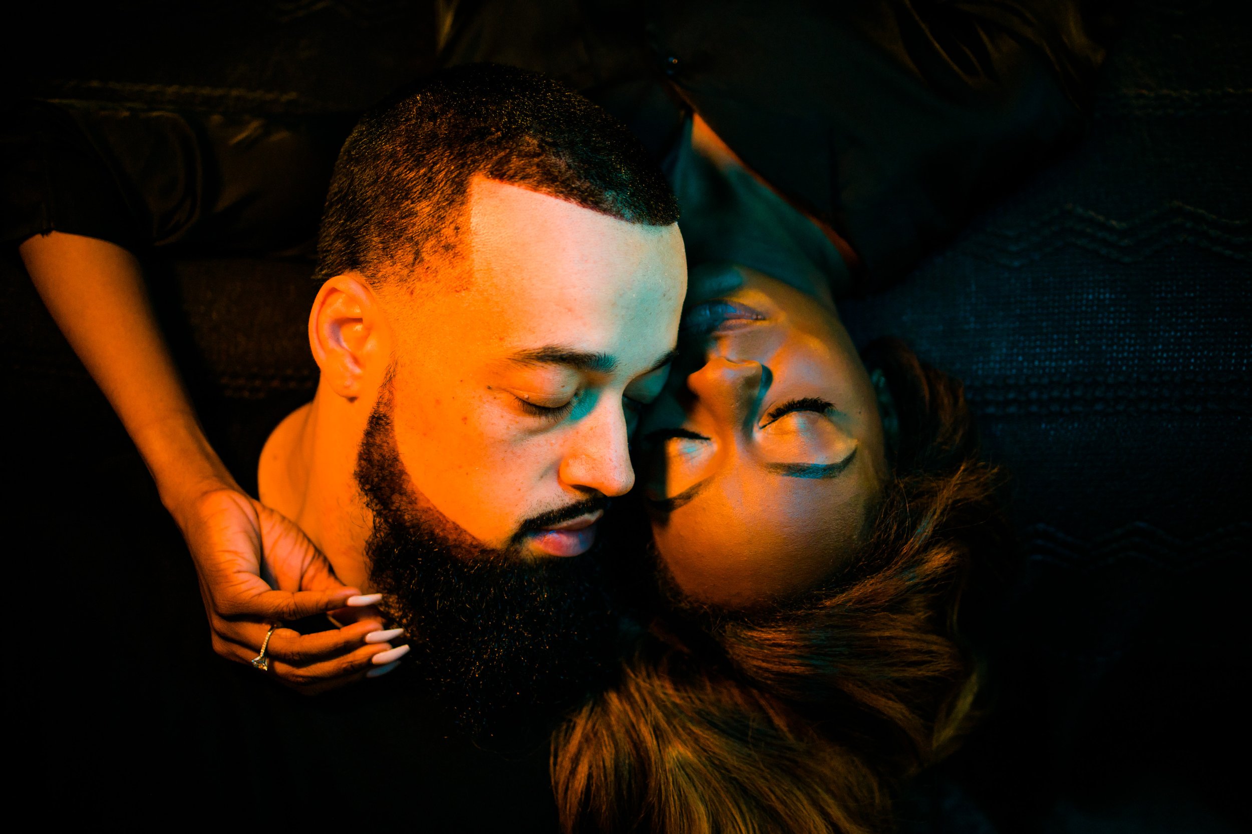 Noir Boudoir Baltimore Engagement Session Megapixels Media Photography-21.jpg