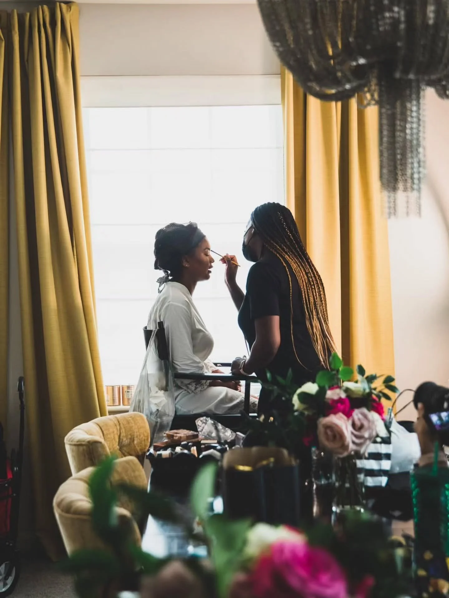 There&rsquo;s something sacred about those who steady our hands and soften our nerves on wedding mornings. 💛

Thank you to the souls who cover us &mdash; not just in beauty, but in care. Who pour love into every brushstroke and help us feel radiant 