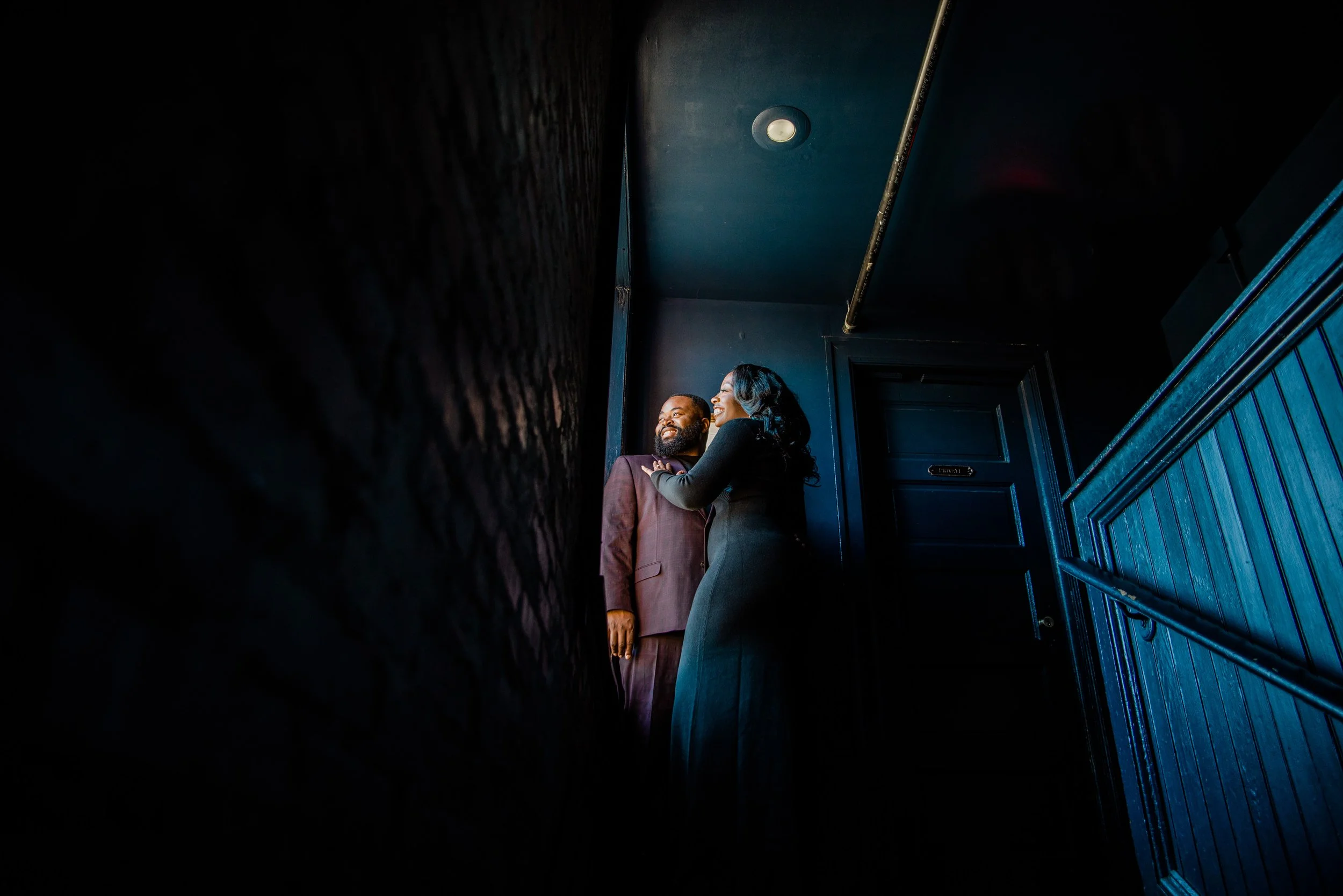 Sultry Engagement Session at Bluebird Cocktail Room in Baltimore Megapixels Media Photography-8.jpg