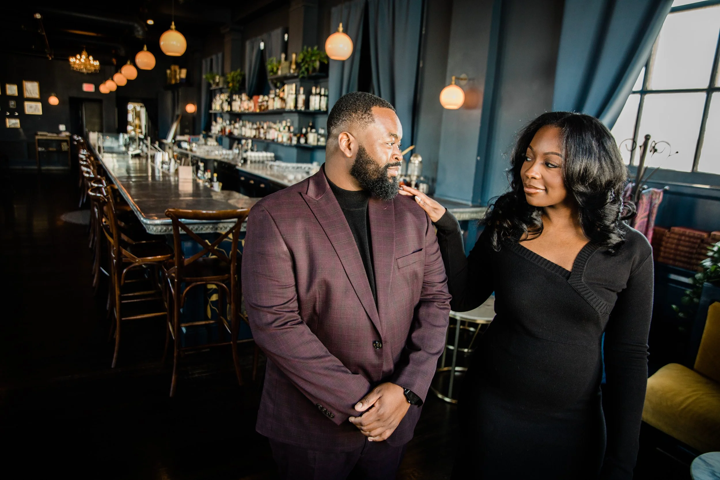 Sultry Engagement Session at Bluebird Cocktail Room in Baltimore Megapixels Media Photography-32.jpg
