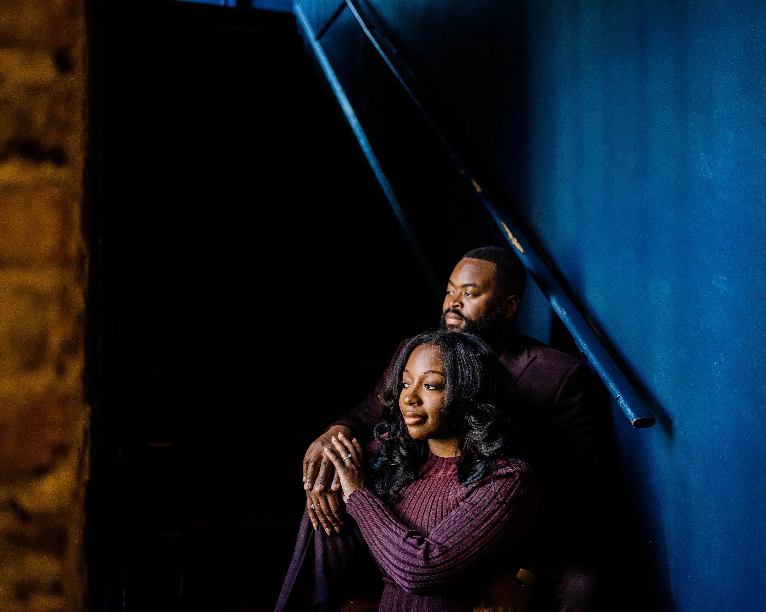 Sultry Engagement Session at Bluebird Cocktail Room in Baltimore Megapixels Media Photography-76.jpg