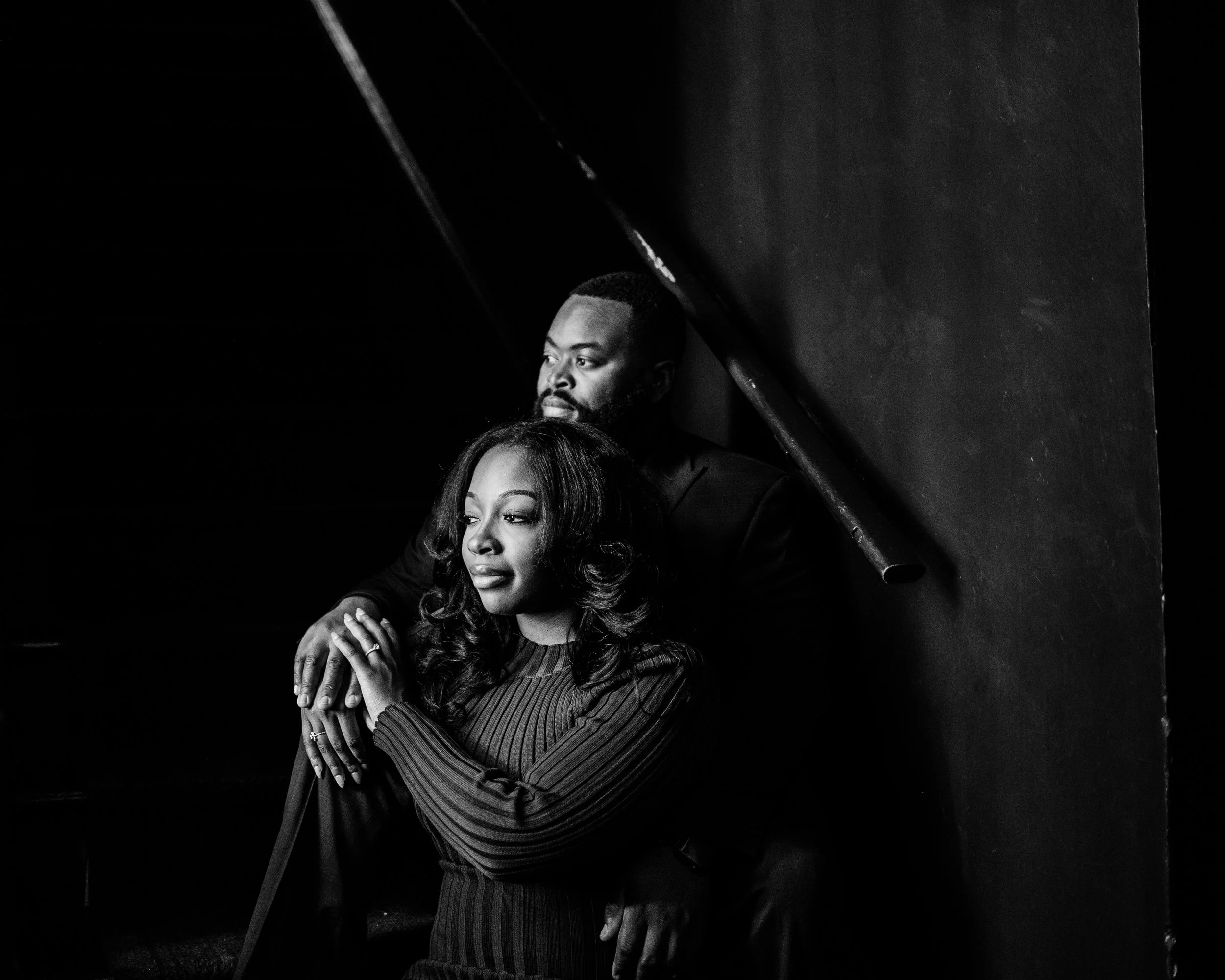 Sultry Engagement Session at Bluebird Cocktail Room in Baltimore Megapixels Media Photography-77.jpg