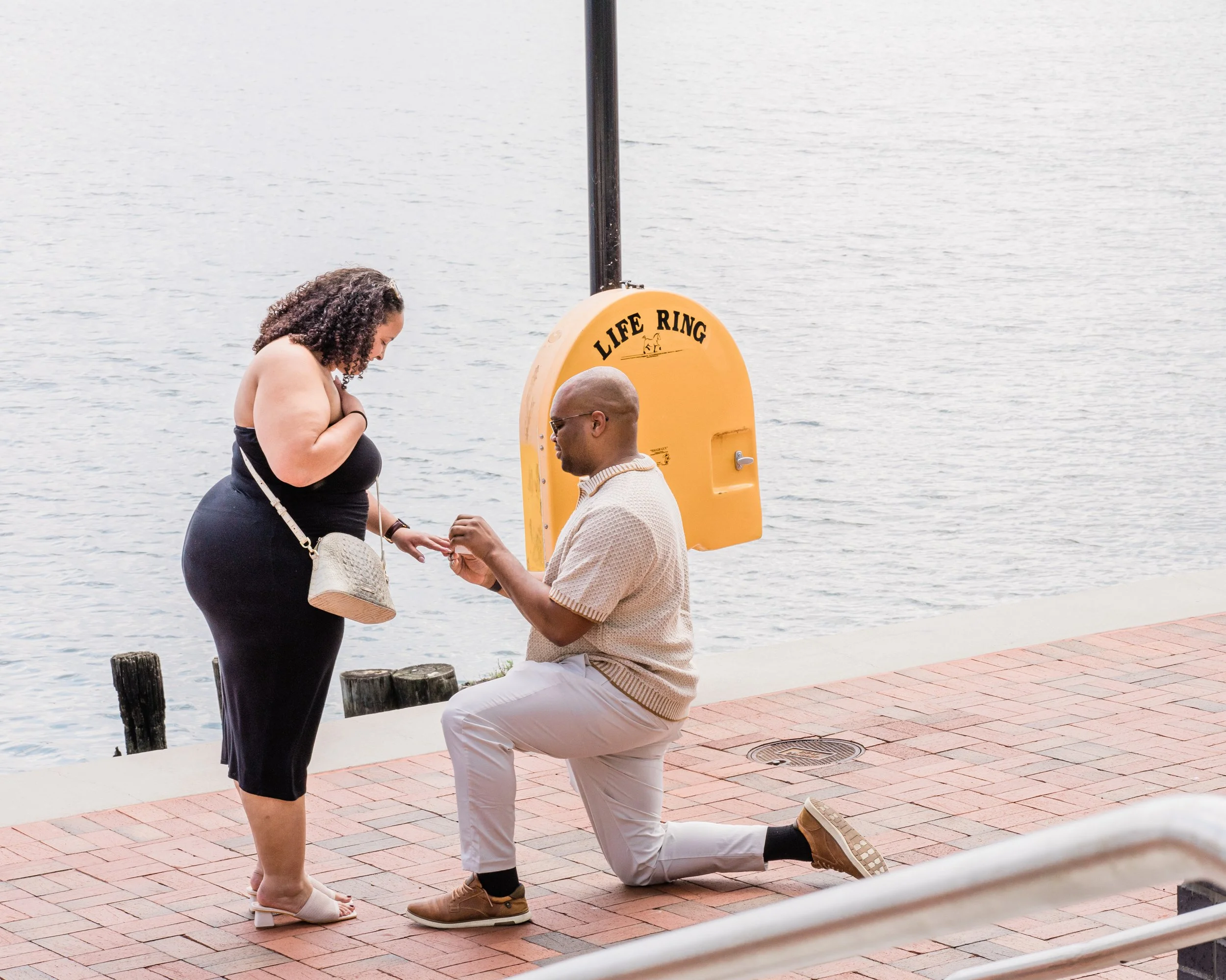 A Surprise Proposal on Baltimore Harbor's Canopy Inn by Hilton | Maryland Wedding Photographers