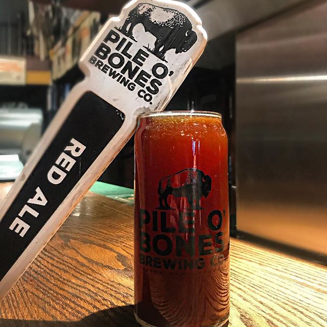 Our #pintoftheday countdown to Paddy&rsquo;s Day 2019 is almost complete! Today we have the @pileobonesbrews &ldquo;Pecan Pie Red&rdquo; Ale on for just $6!.
.
Check our latest post for details on this weekend. Hope to see you all here!